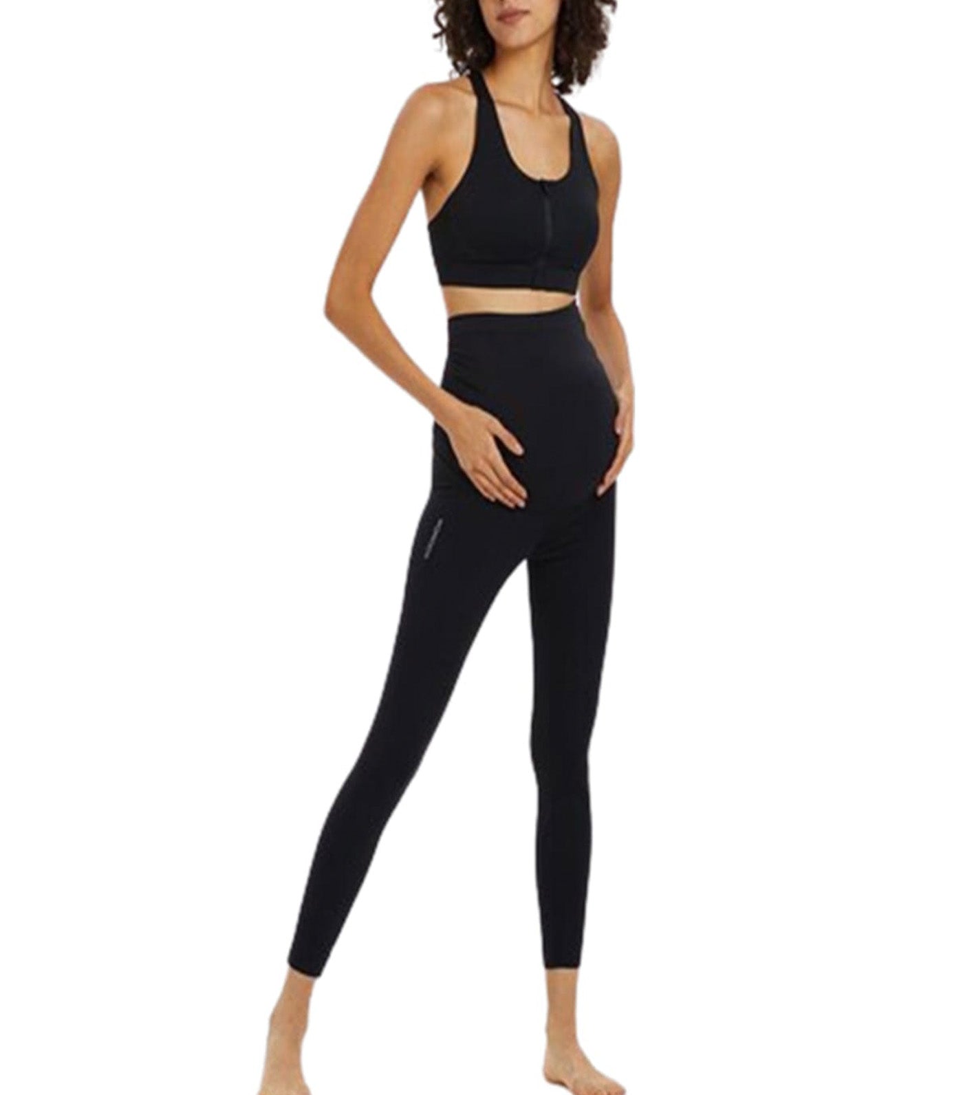 Essential Belly Cover Maternity Leggings Long