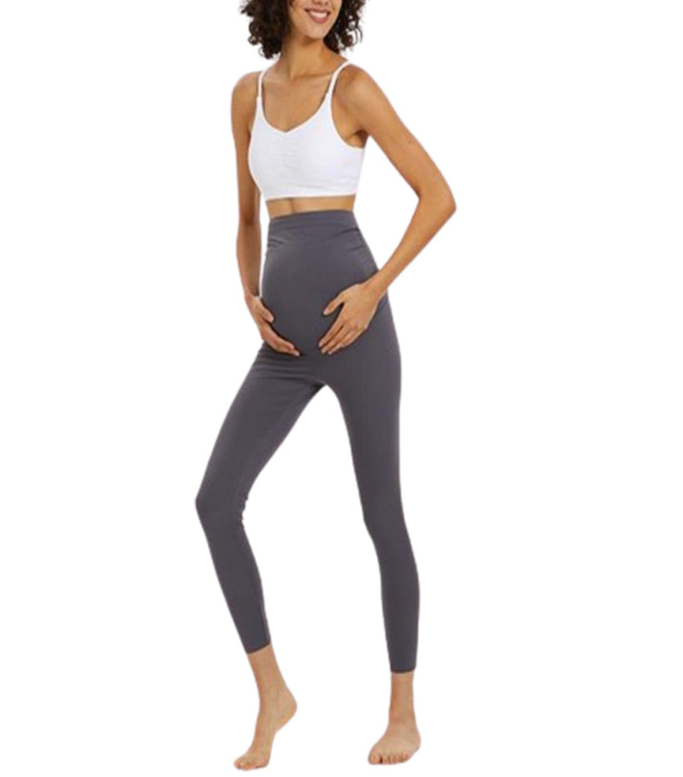 Essential Belly Cover Maternity Leggings Long