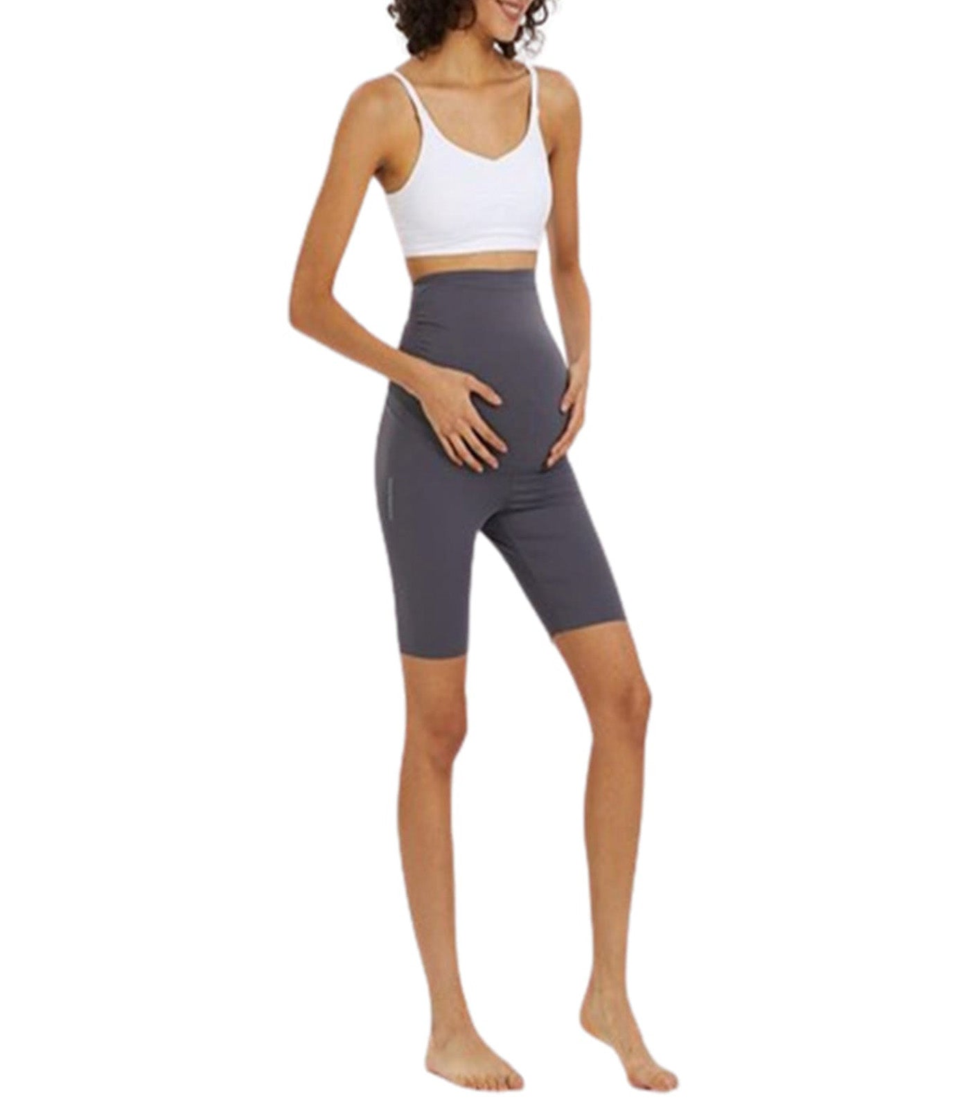 Essential Belly Cover Maternity Leggings Short