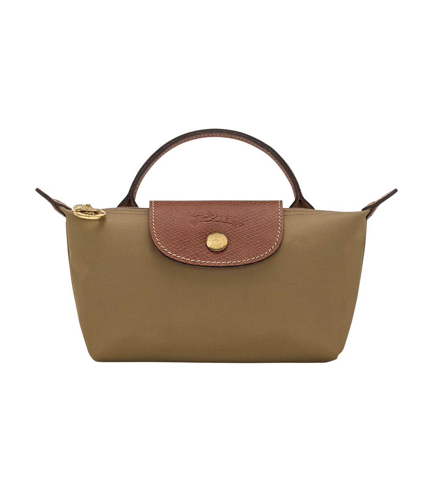 Le Pliage Original Pouch with Handle Olive