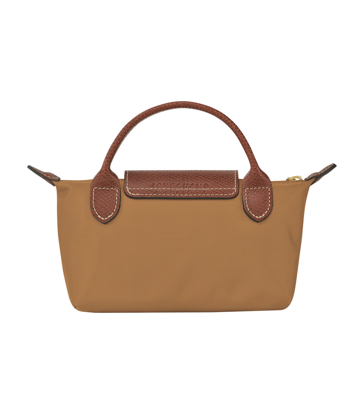 Le Pliage Original Pouch with Handle Fawn