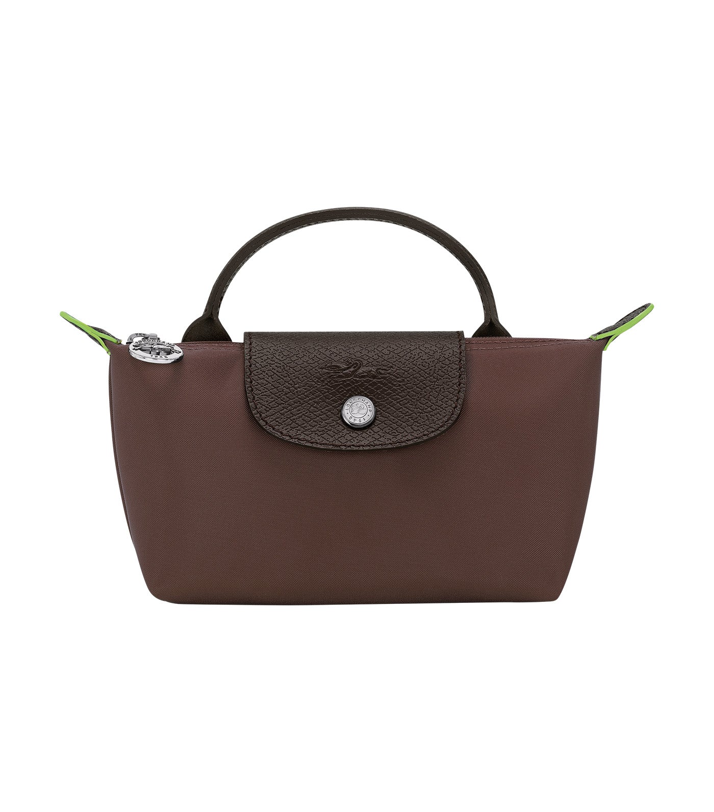 Le Pliage Green Pouch with Handle