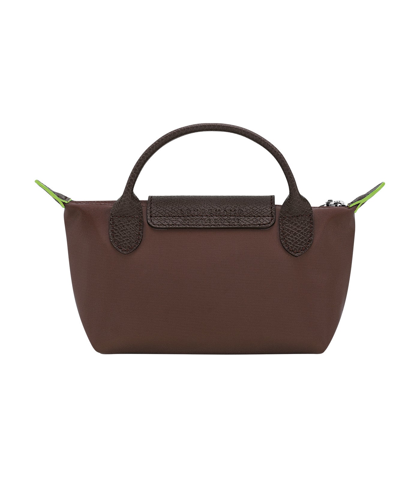 Le Pliage Green Pouch with Handle
