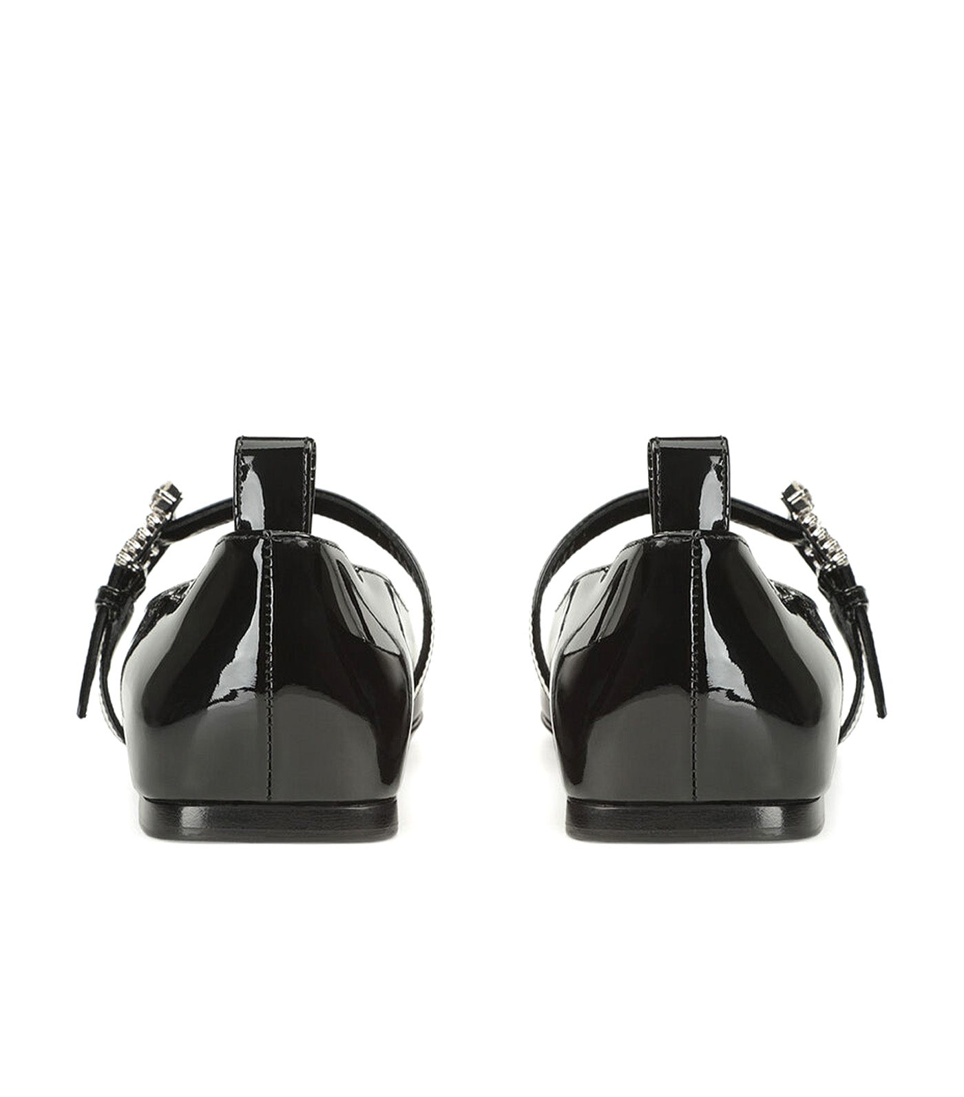 sr Twenty Buckle Ballerinas