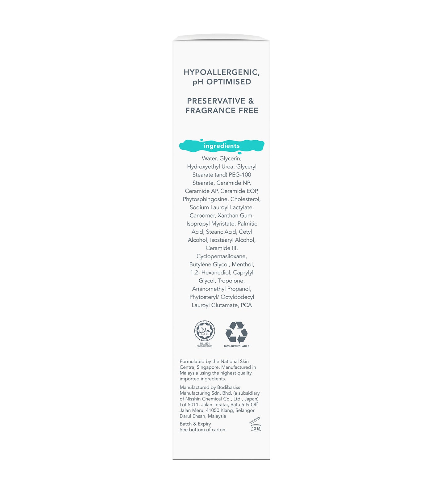 Kids Ceramide Moisturiser Gentle Itch Relief