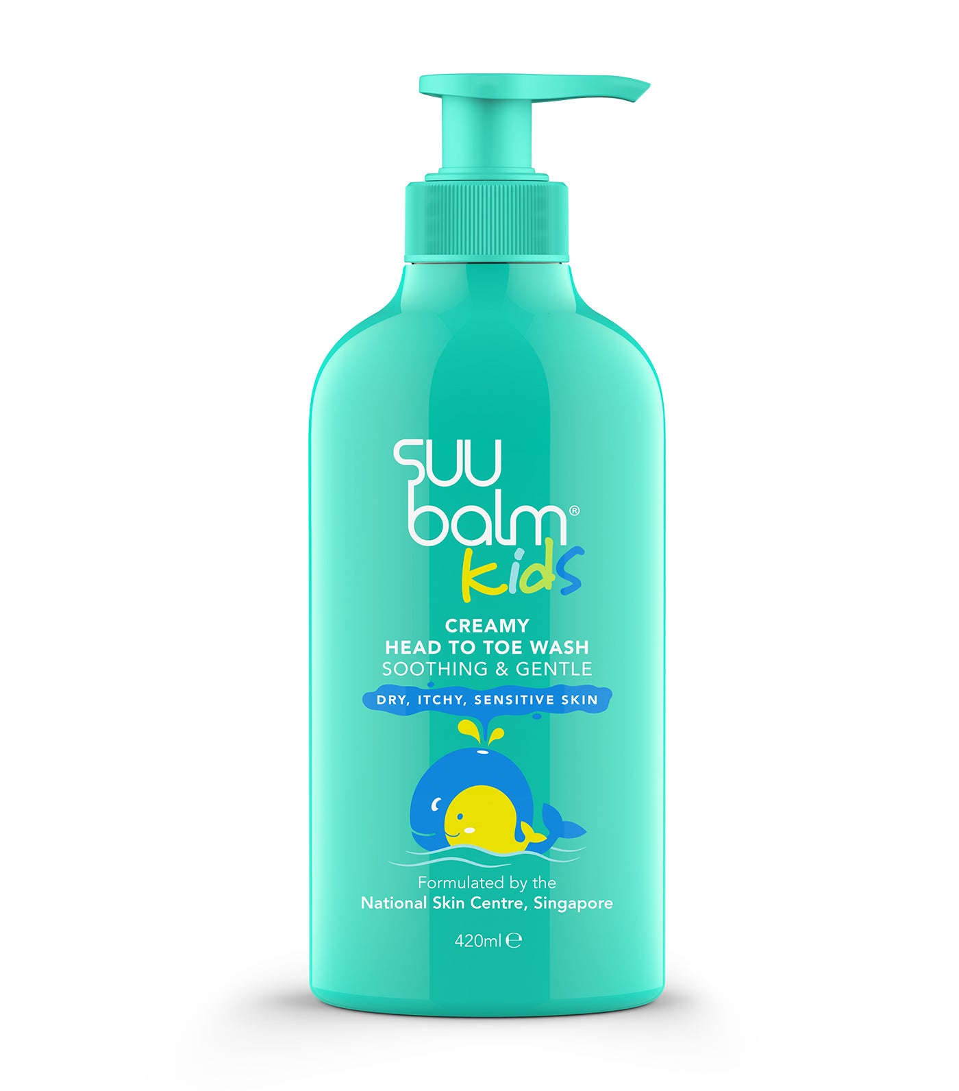 Kids Creamy Head To Toe Wash Soothing & Gentle