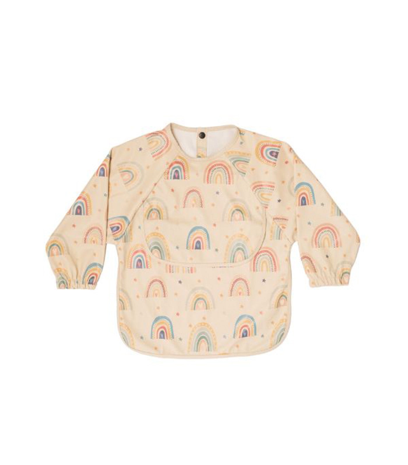 Long Sleeve Baby Bib with Small Food Catcher