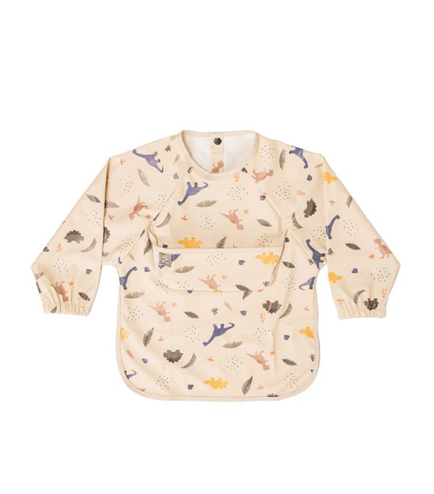 Long Sleeve Baby Bib with Small Food Catcher