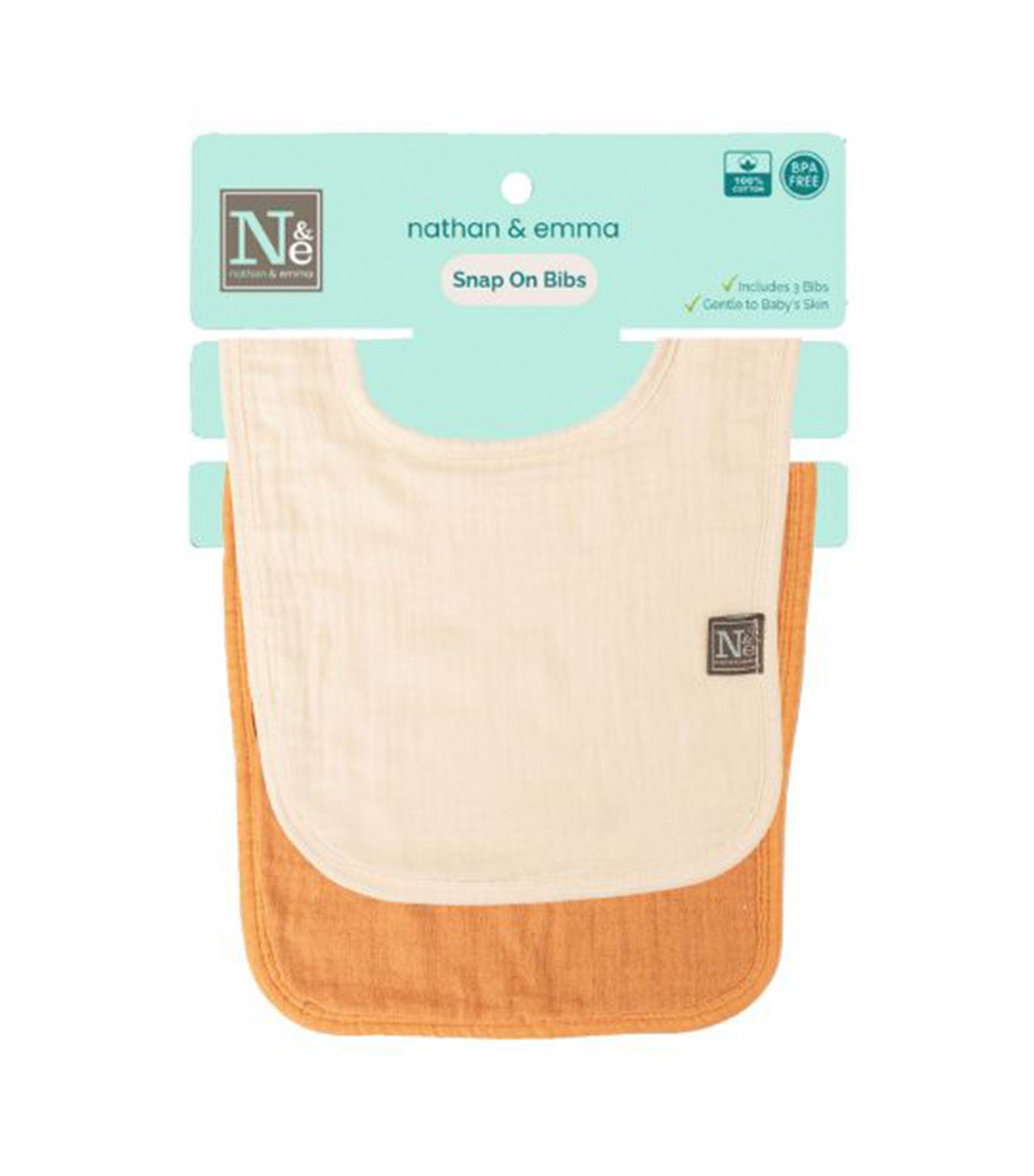 2PK Muslin Baby Bib