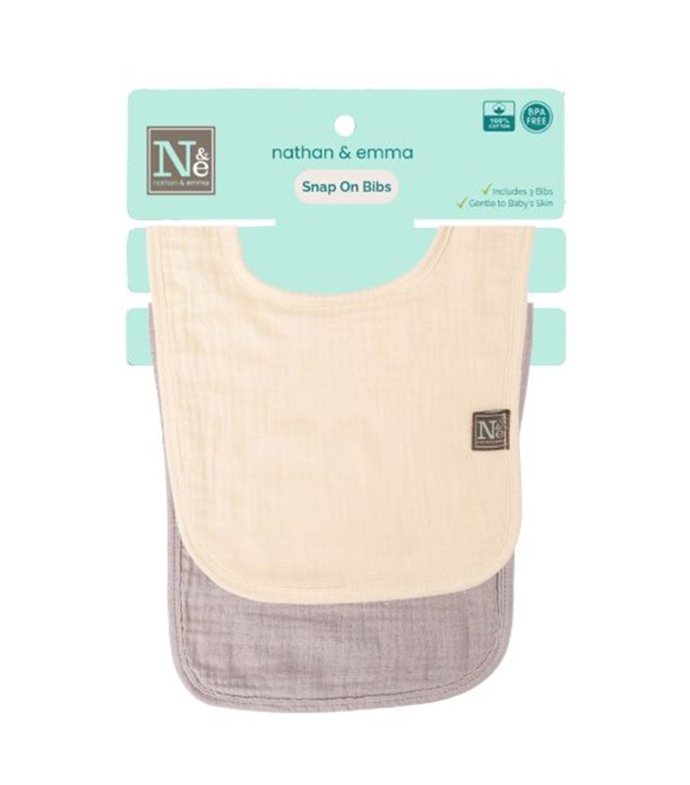 2PK Muslin Baby Bib