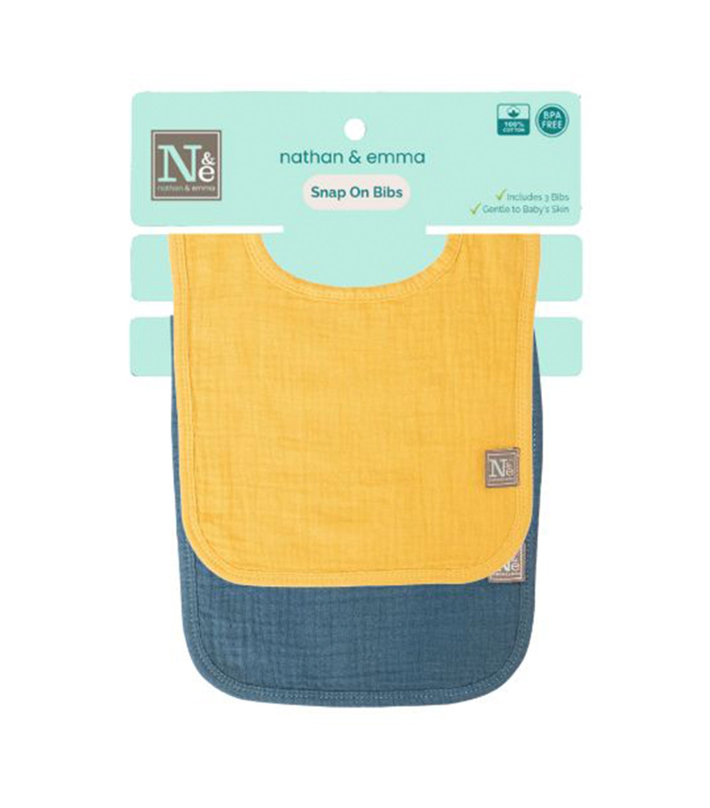 2PK Muslin Baby Bib