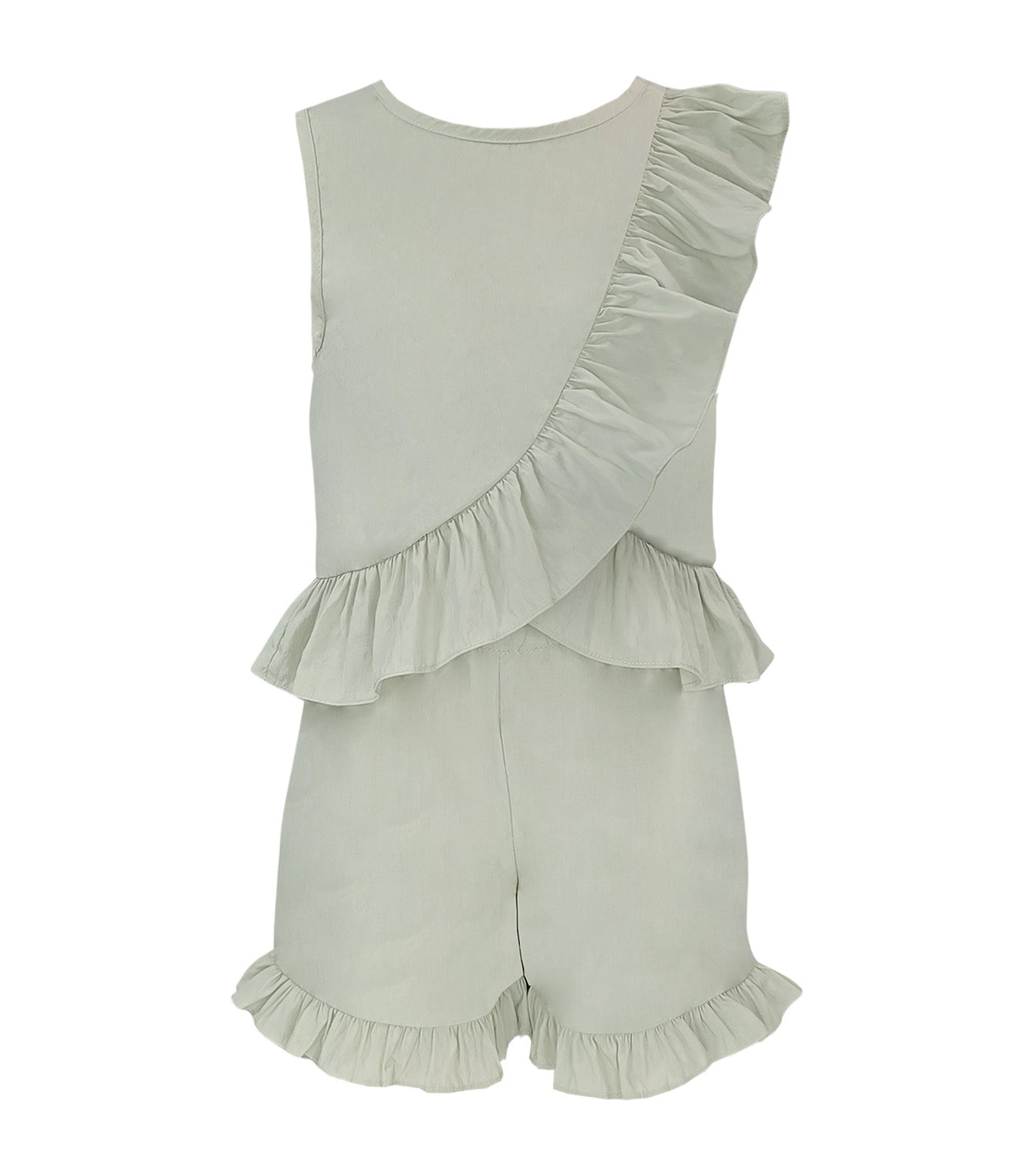 Renata Girls Ruffled Top and Shorts Set