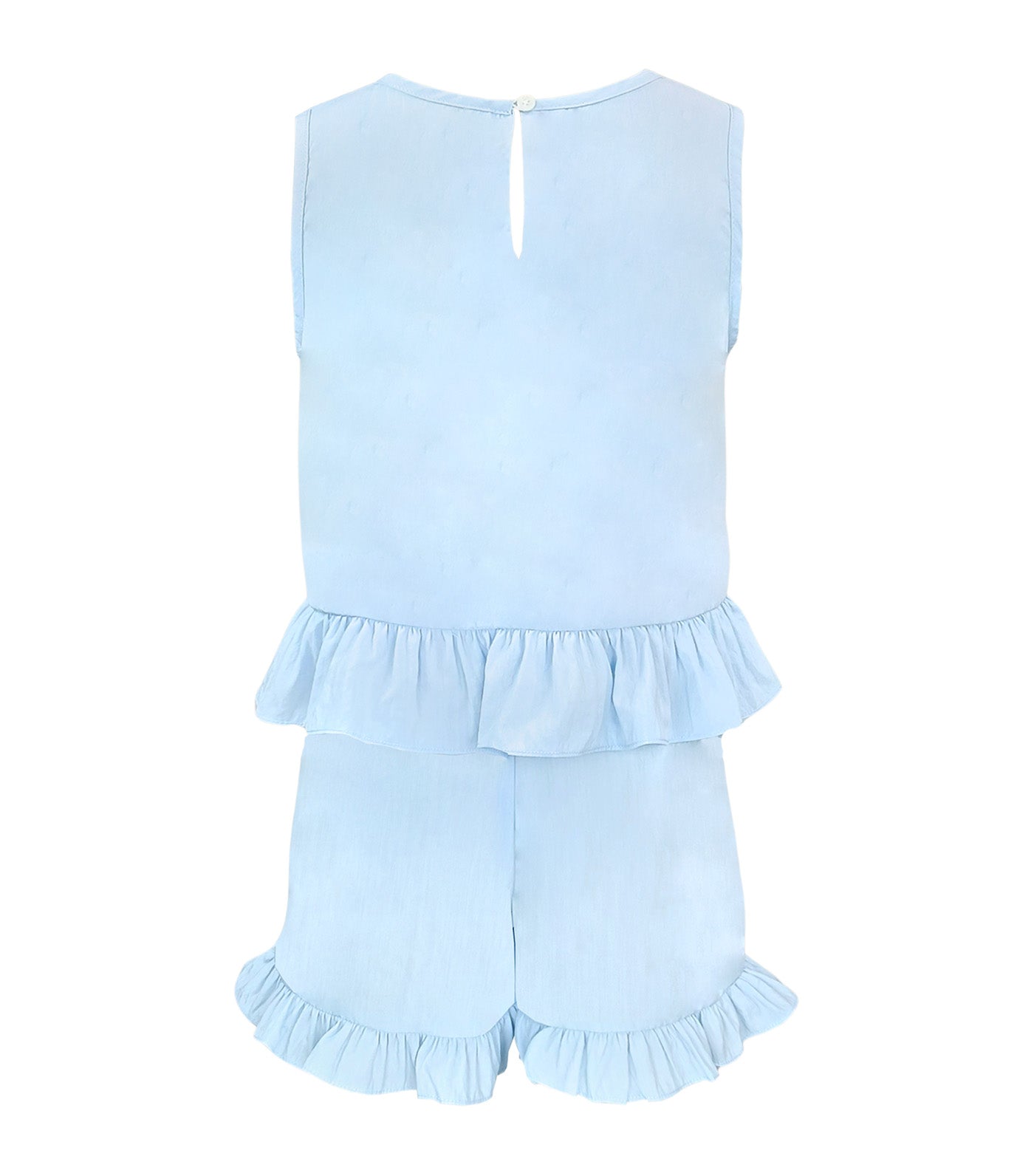 Renata Girls Ruffled Top and Shorts Set