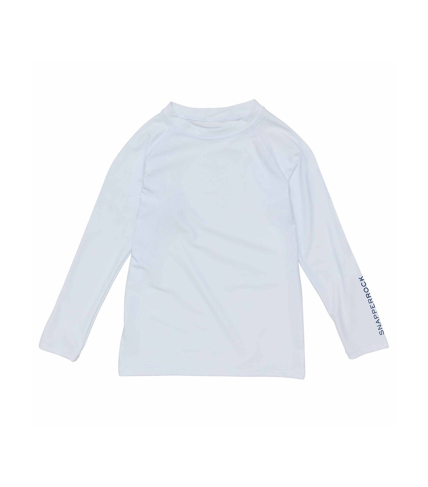 Long Sleeve Rash Top White