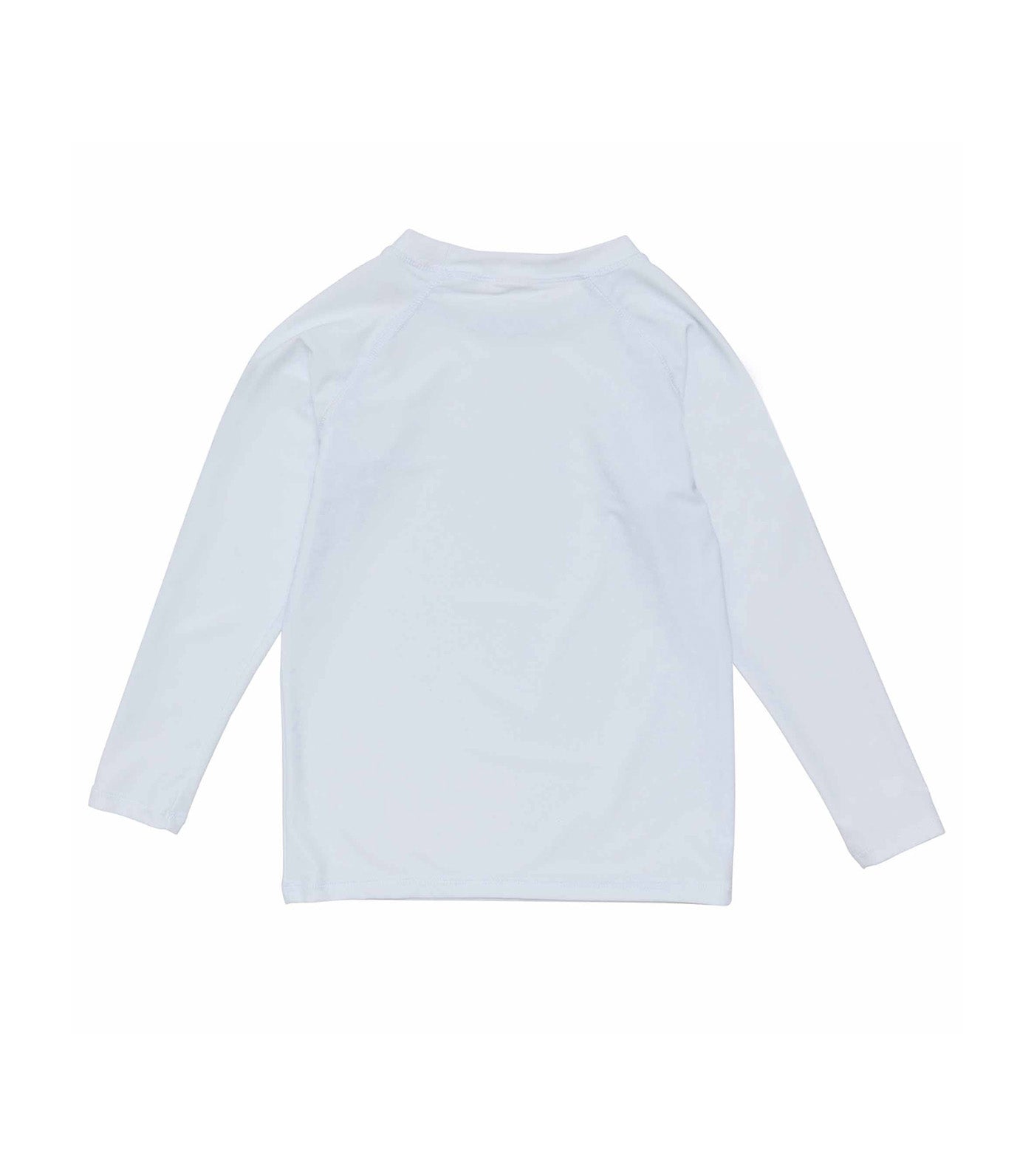 Long Sleeve Rash Top White