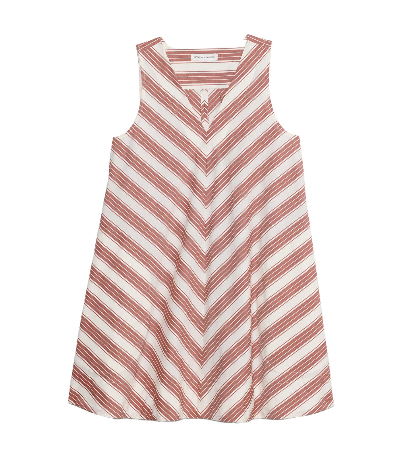 Cotton Poplin Swing Mini Dress