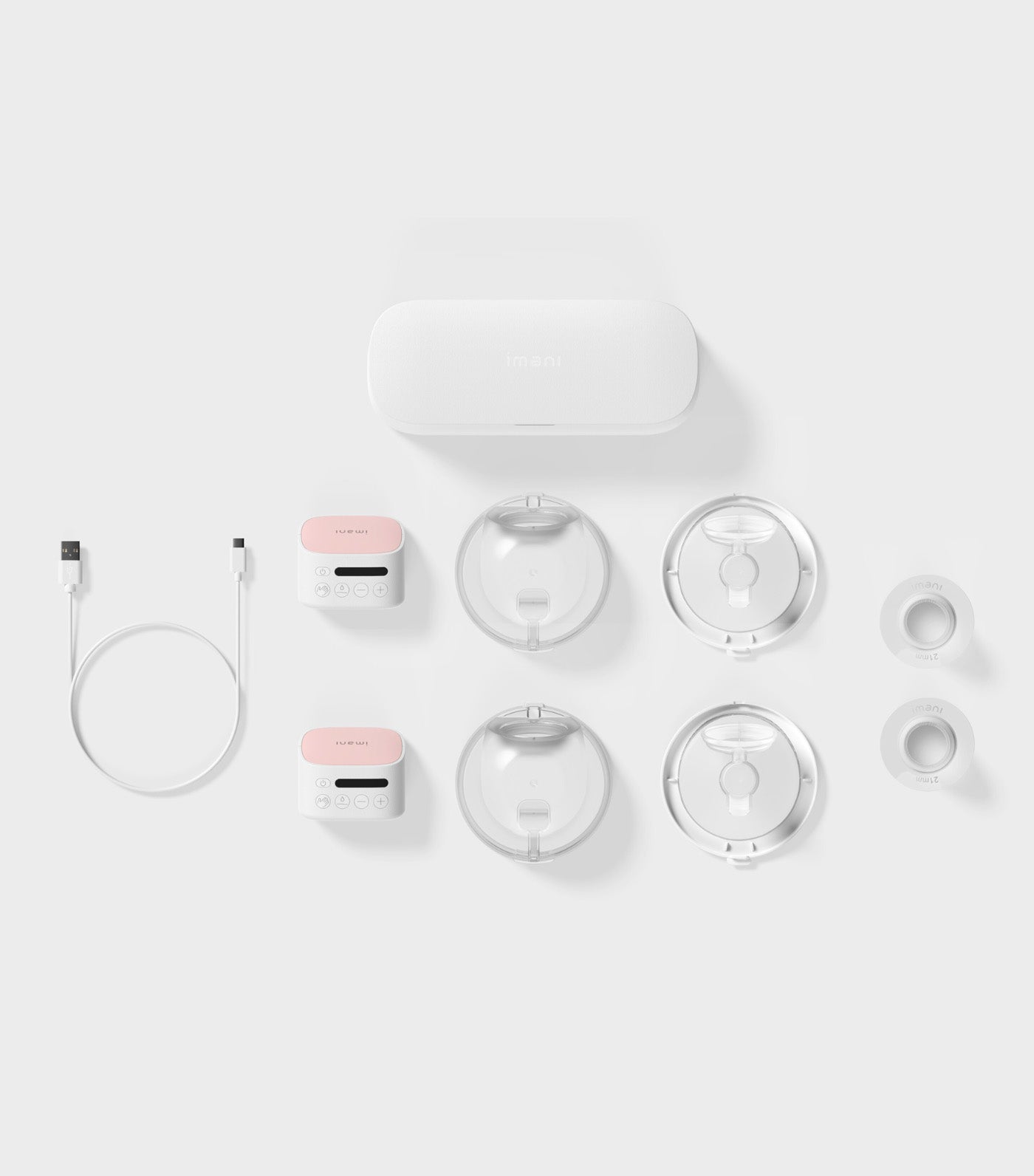 i2 PRO Double Wearable Pump with Dock