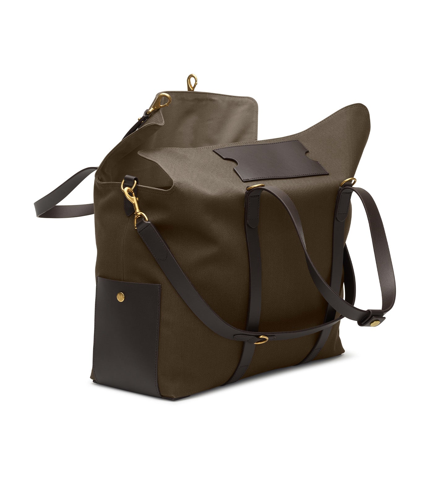 M/S Mega Tote Army/Dark Brown