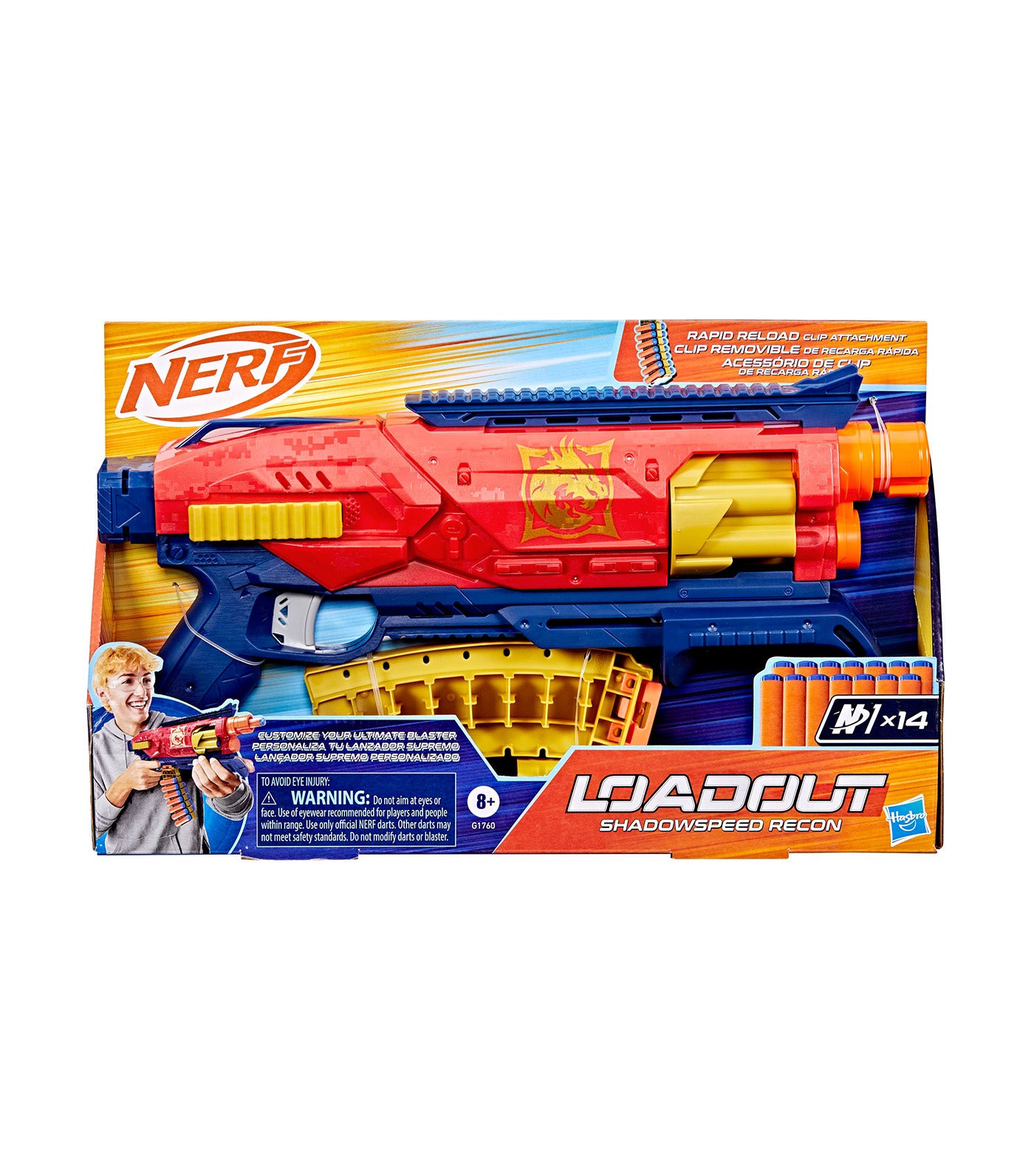 Nerf Loadout Shadowspeed Recon Blaster