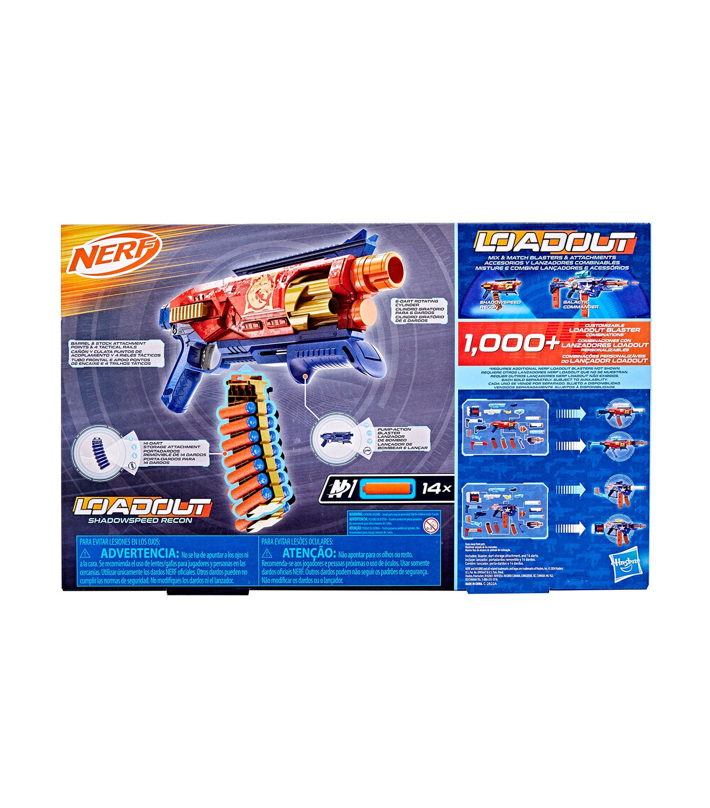 Nerf Loadout Shadowspeed Recon Blaster