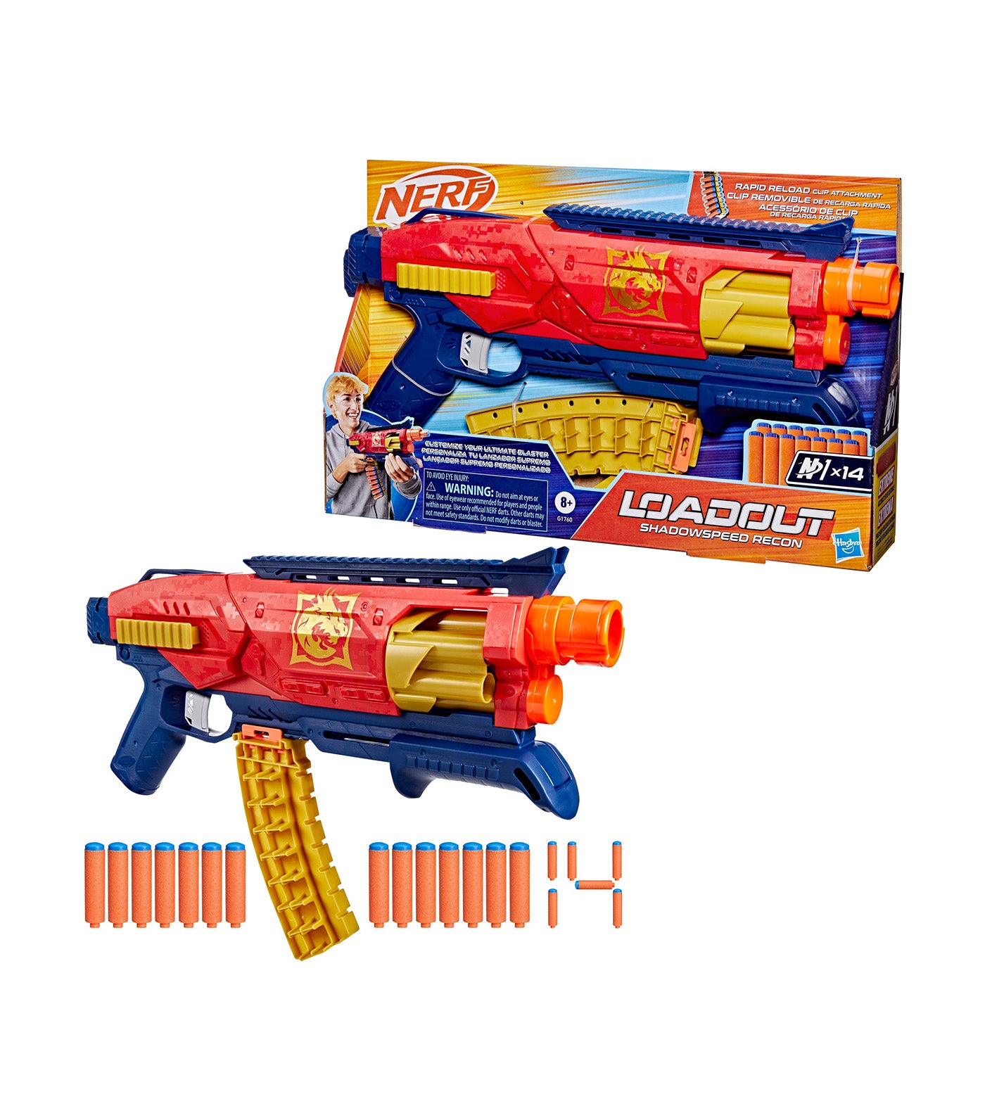 Nerf Loadout Shadowspeed Recon Blaster