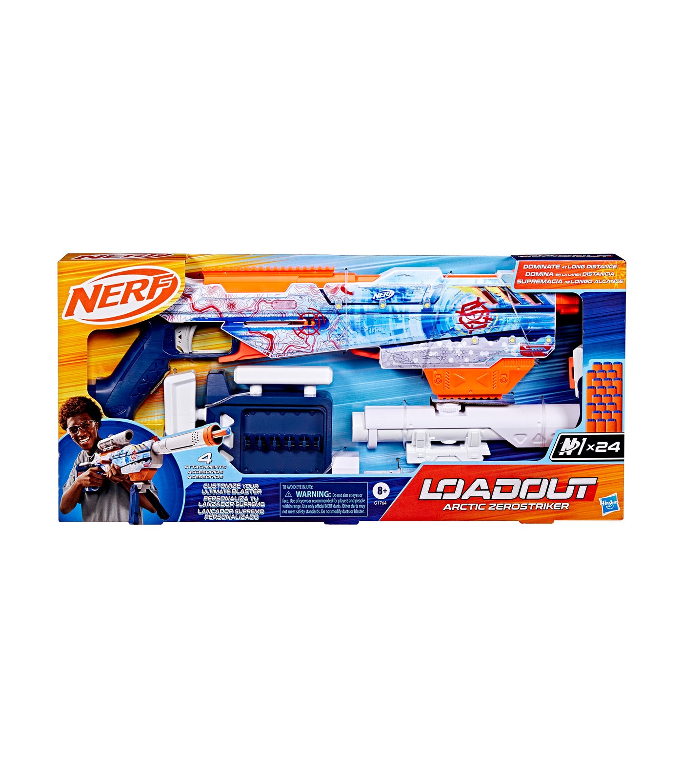 Nerf Loadout Arctic Zero Striker Blaster