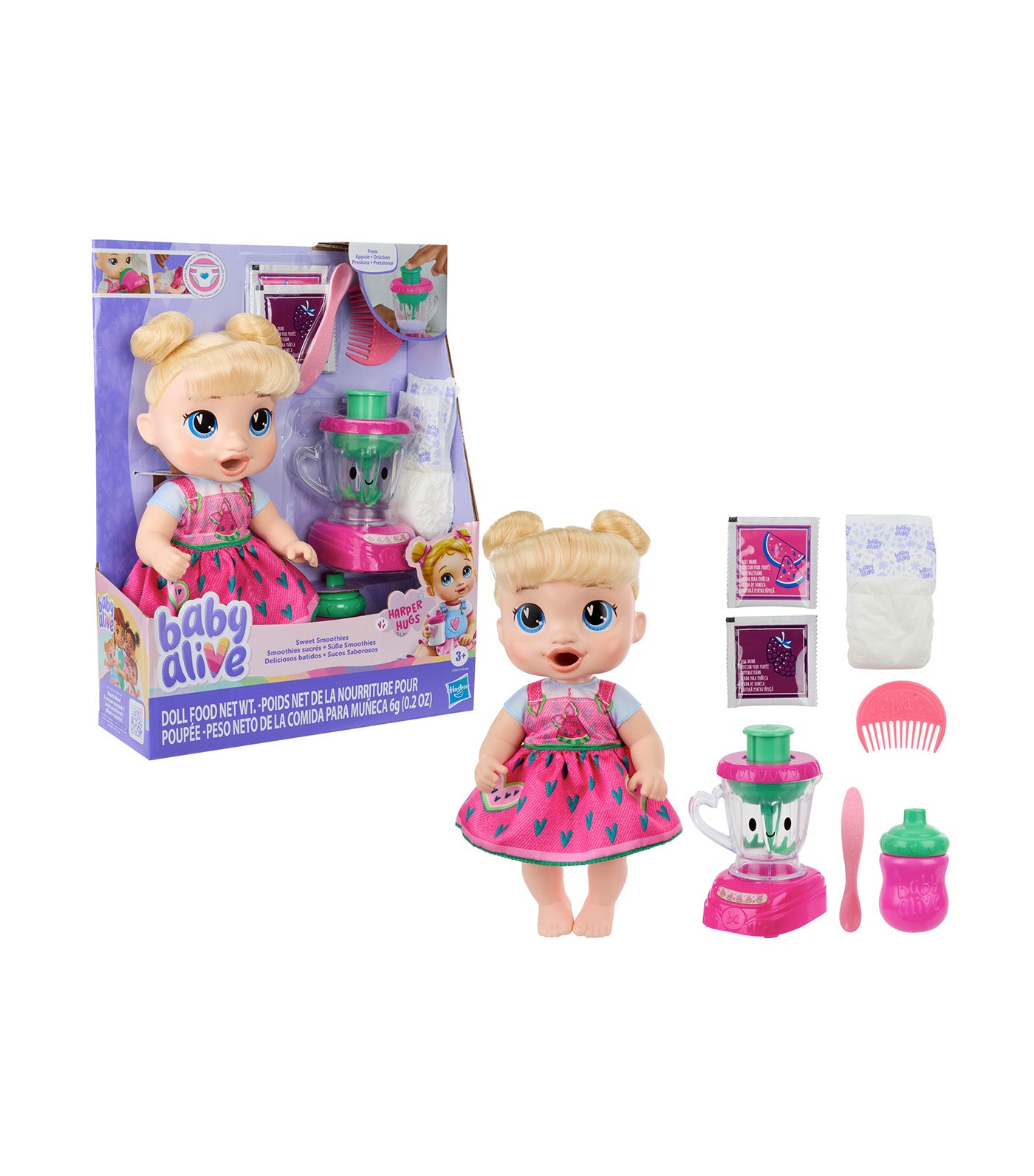 Sweet Smoothies Harper Hugs Baby Doll