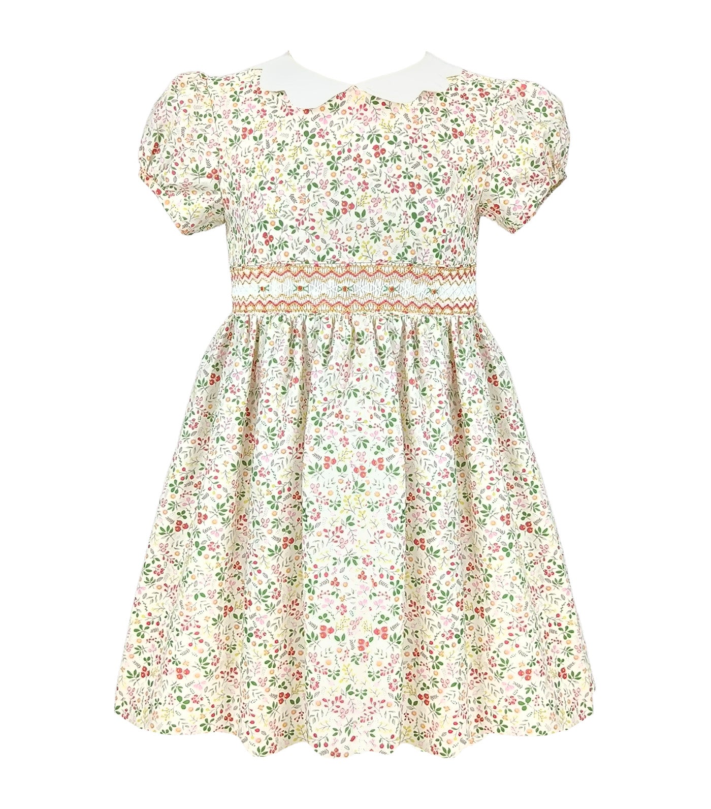 Nenna Girls Smocked Dress