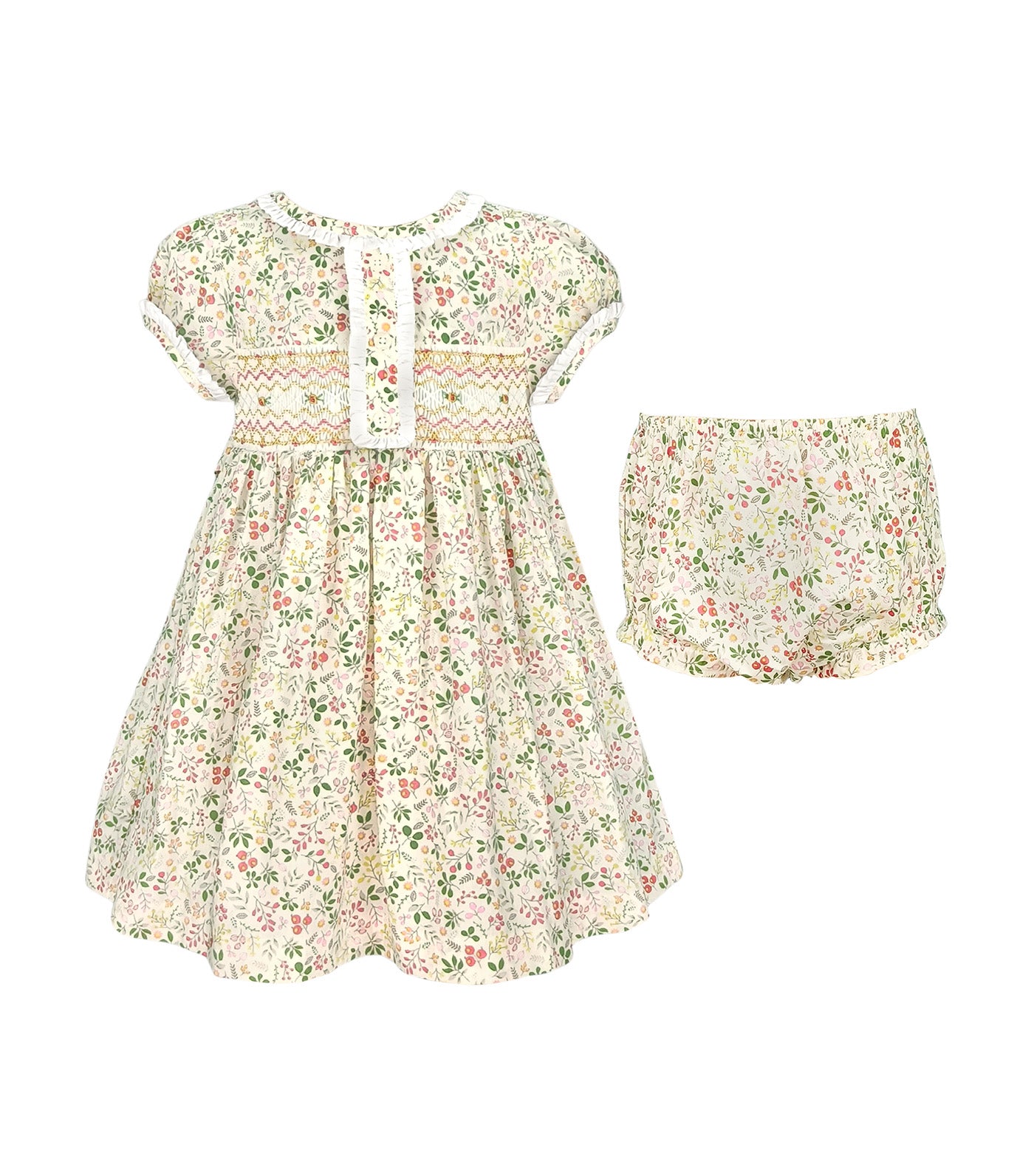 Naomi Baby Girls Smocked Dress