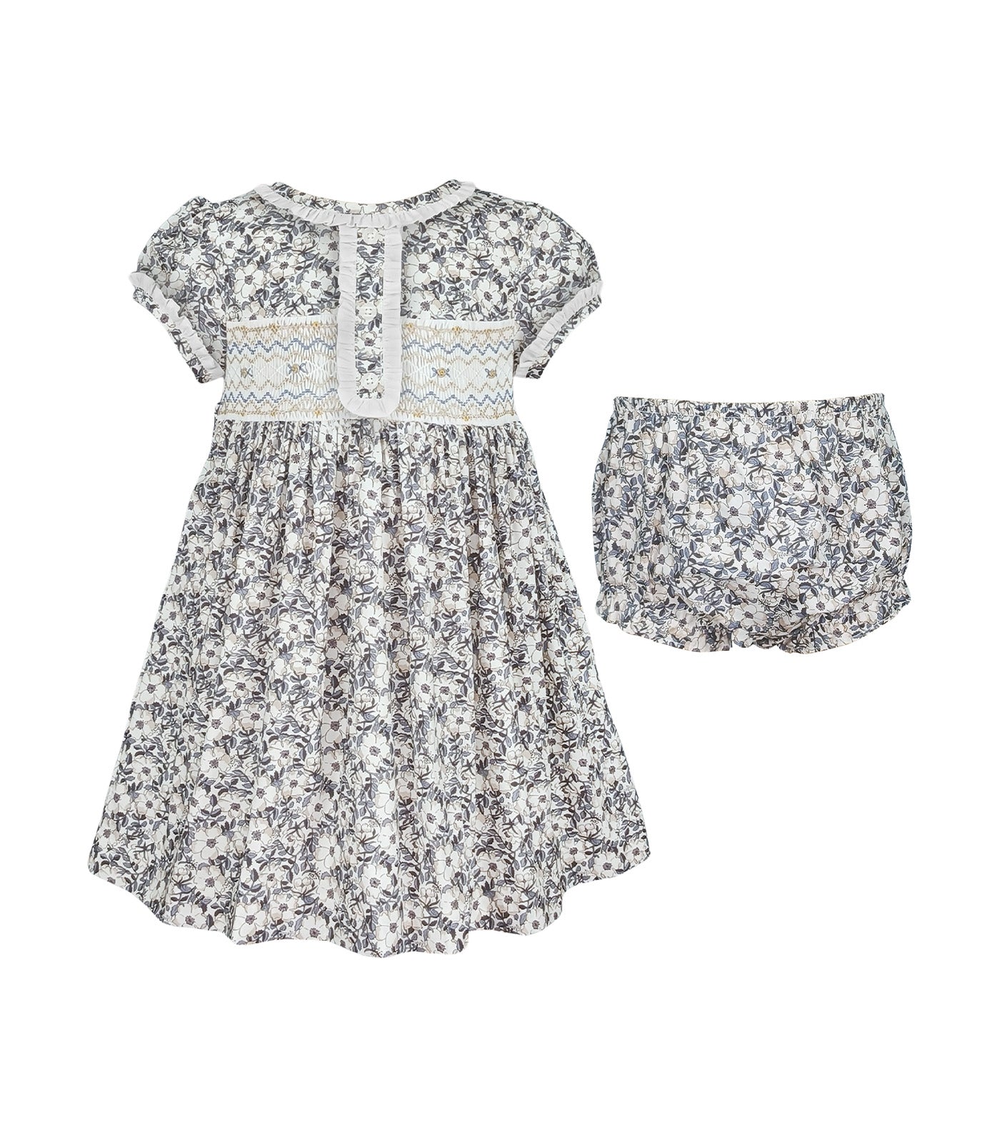 Naomi Baby Girls Smocked Dress