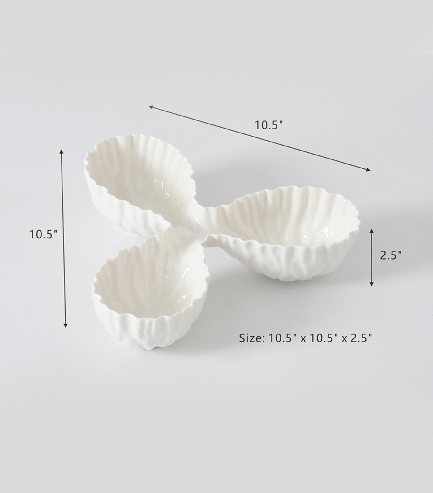 Pampa Bay Mascali Bianca 3 Section Server