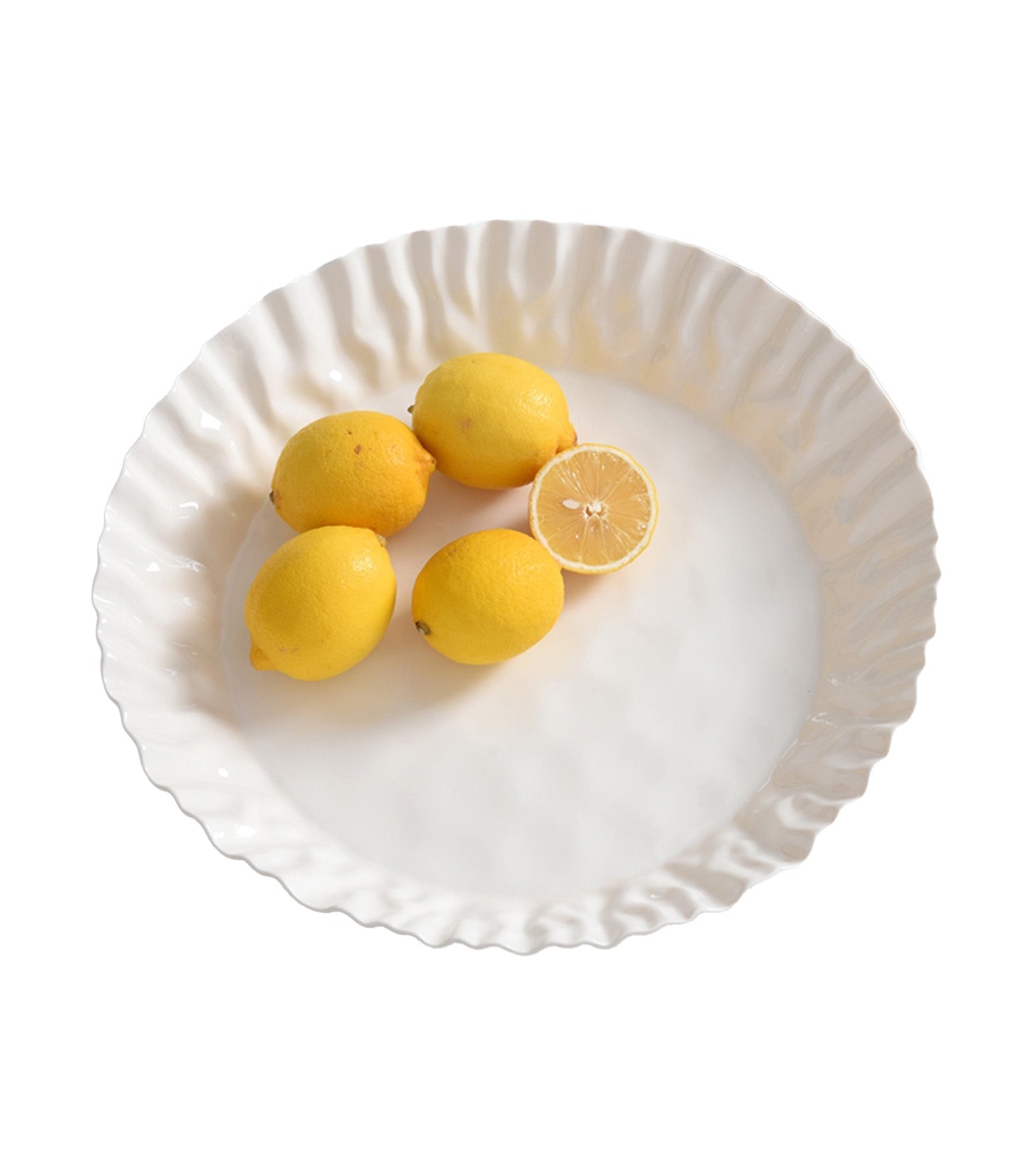 Pampa Bay Mascali Bianca Round Deep Server