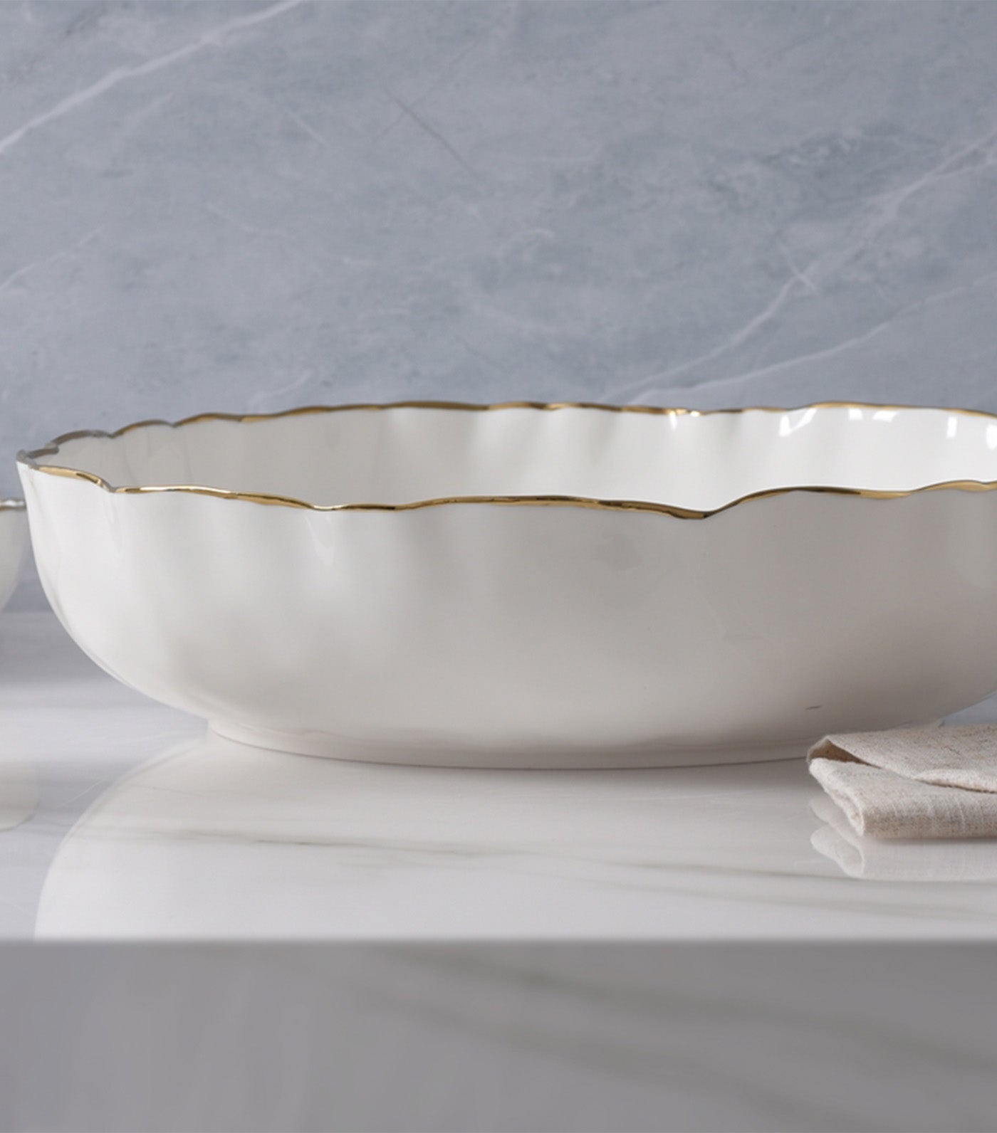 Pampa Bay Portofino Collection Extra Large Shallow Bowl