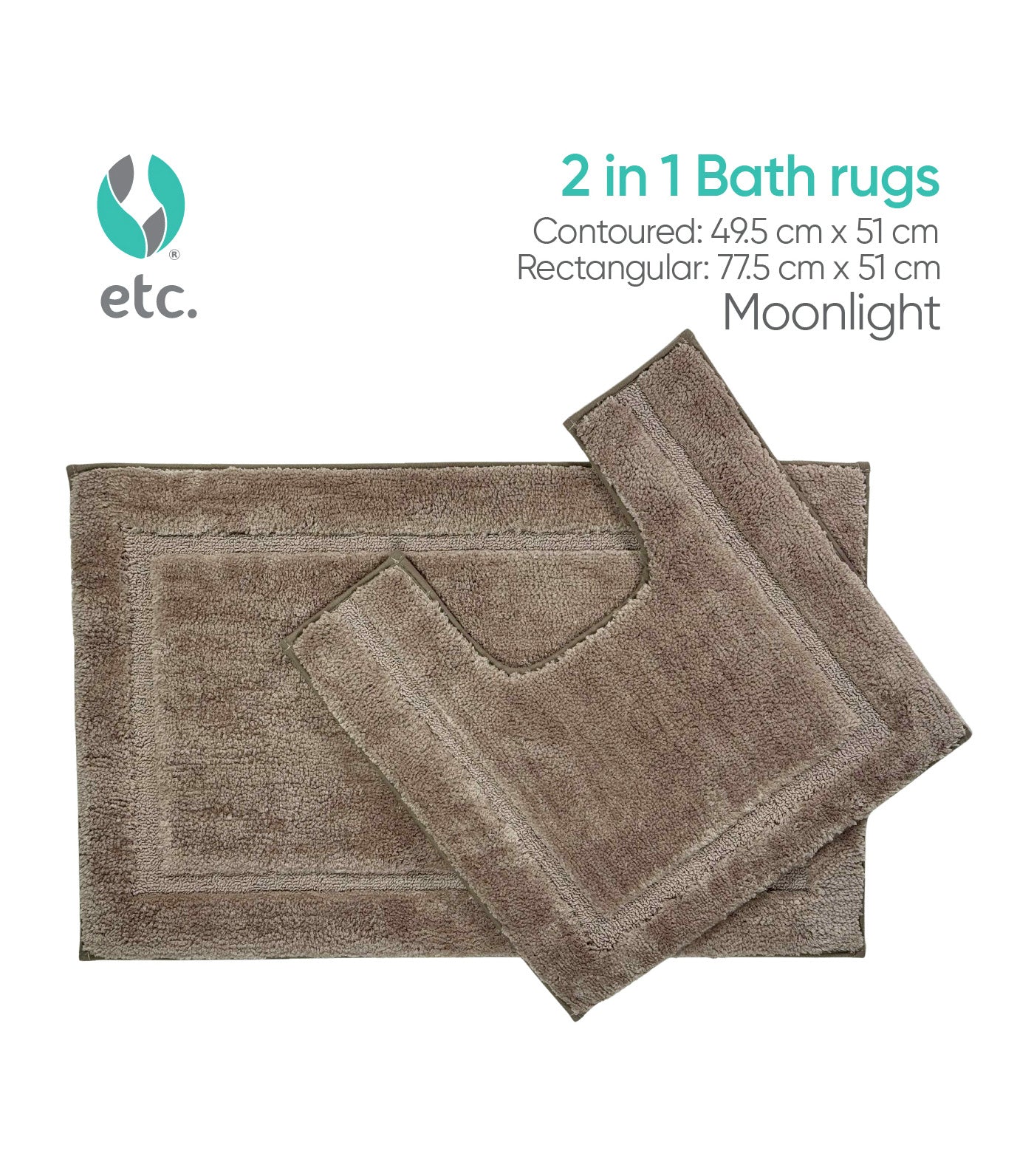 2-in-1 Bath Rug