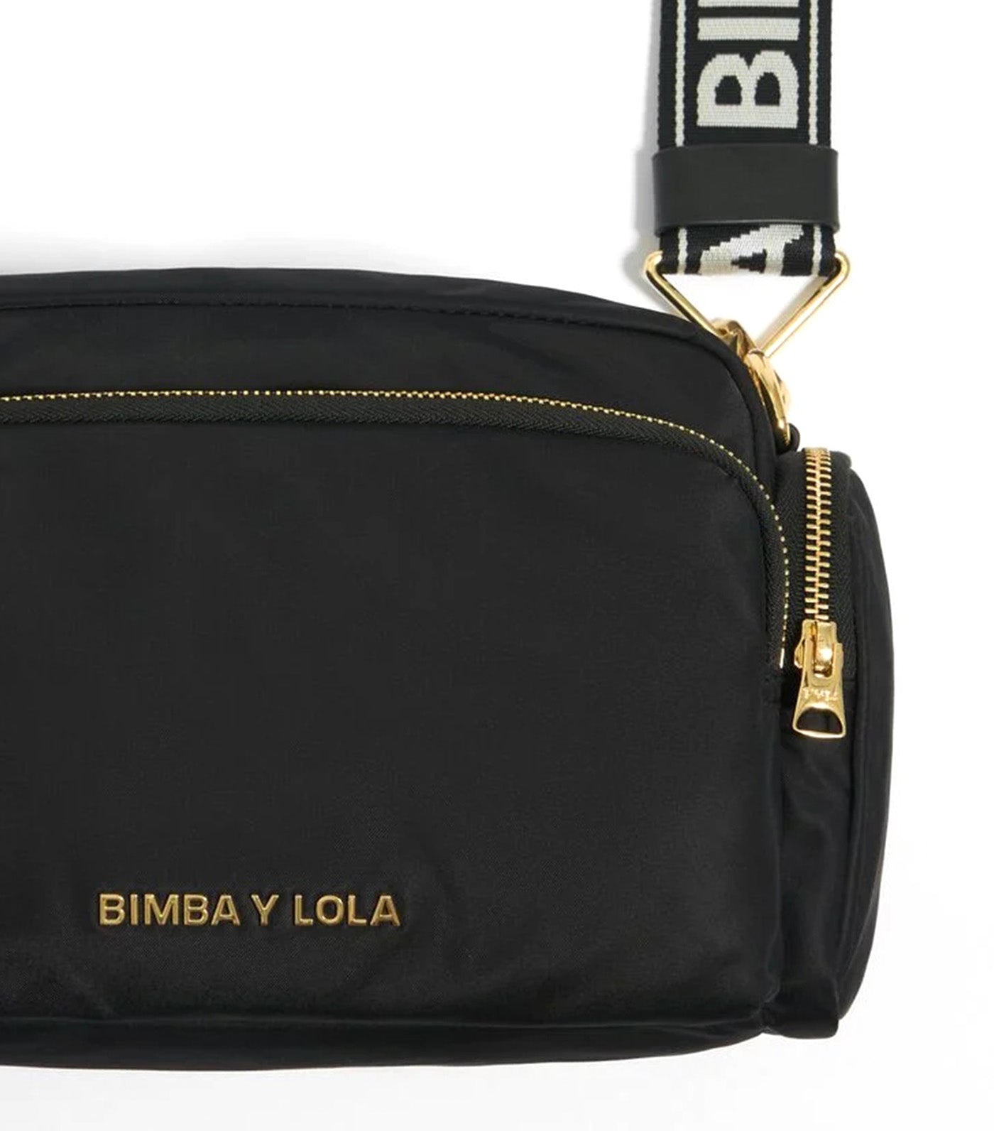 Medium Pocket Crossbody Bag Black