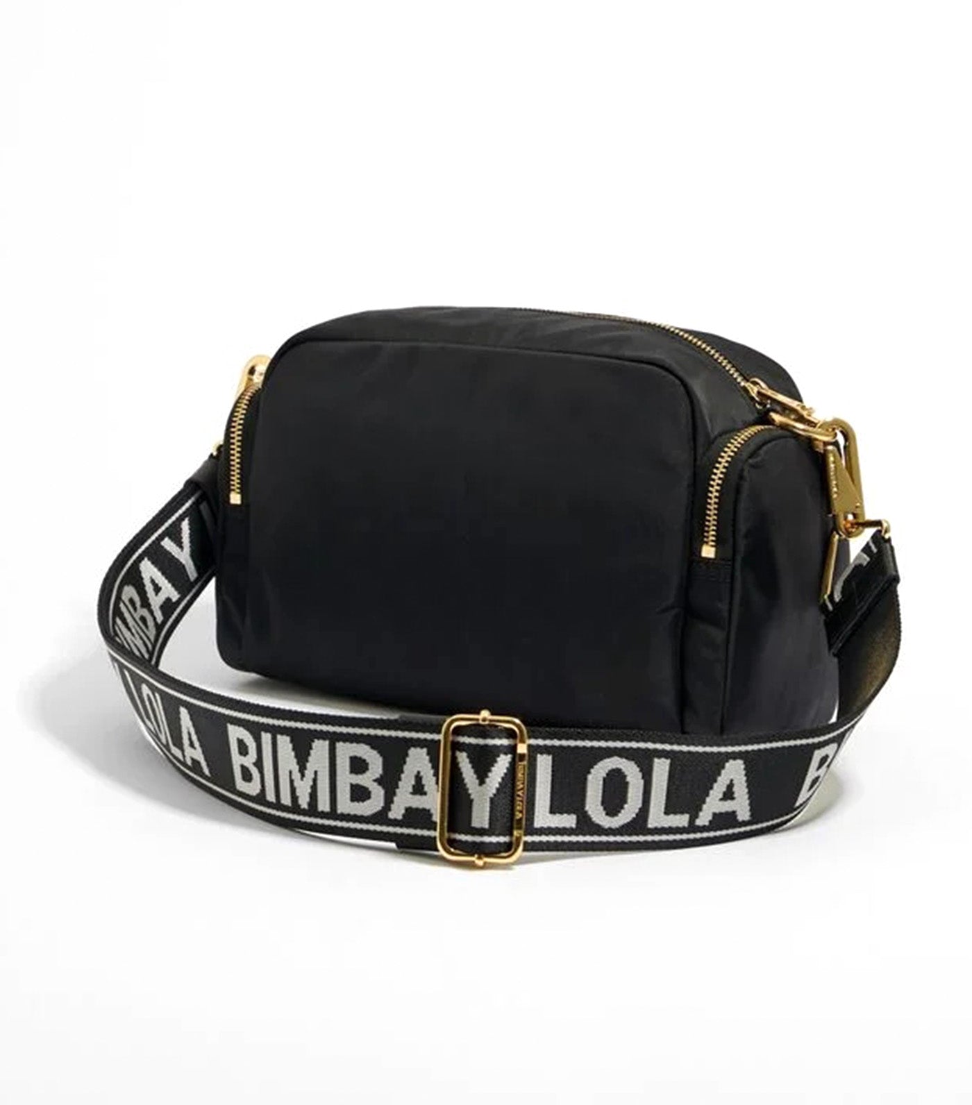 Medium Pocket Crossbody Bag Black