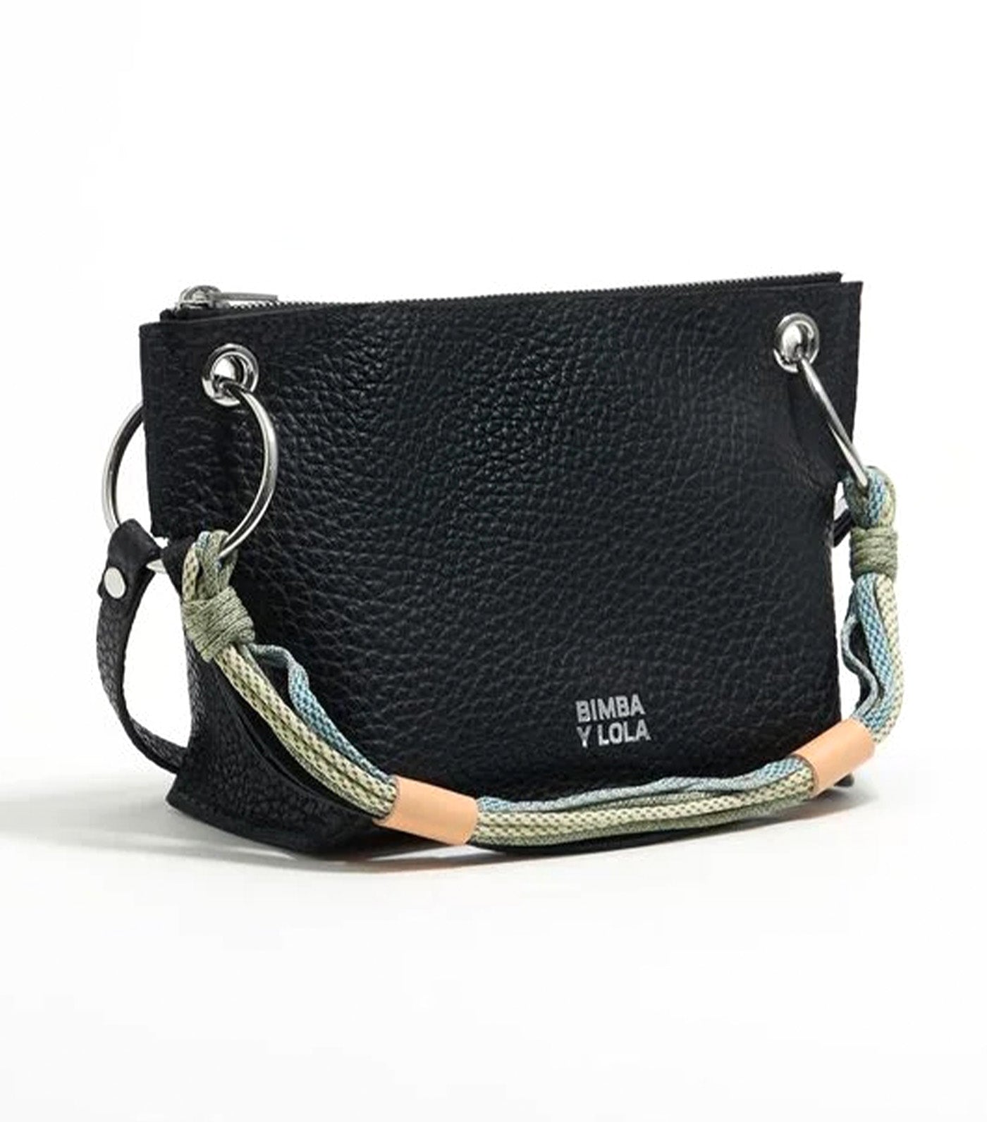 Leather Trapezium Bag