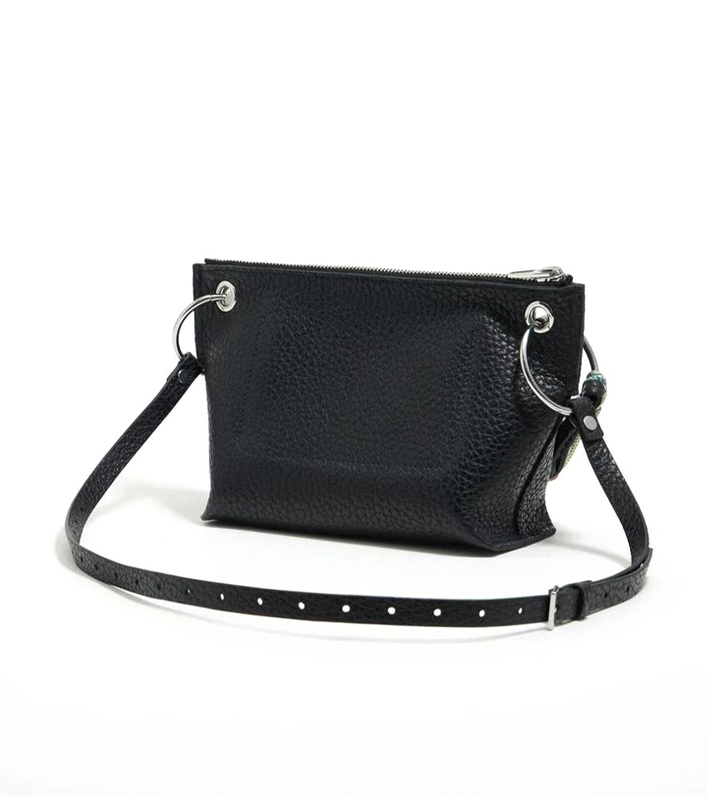 Leather Trapezium Bag