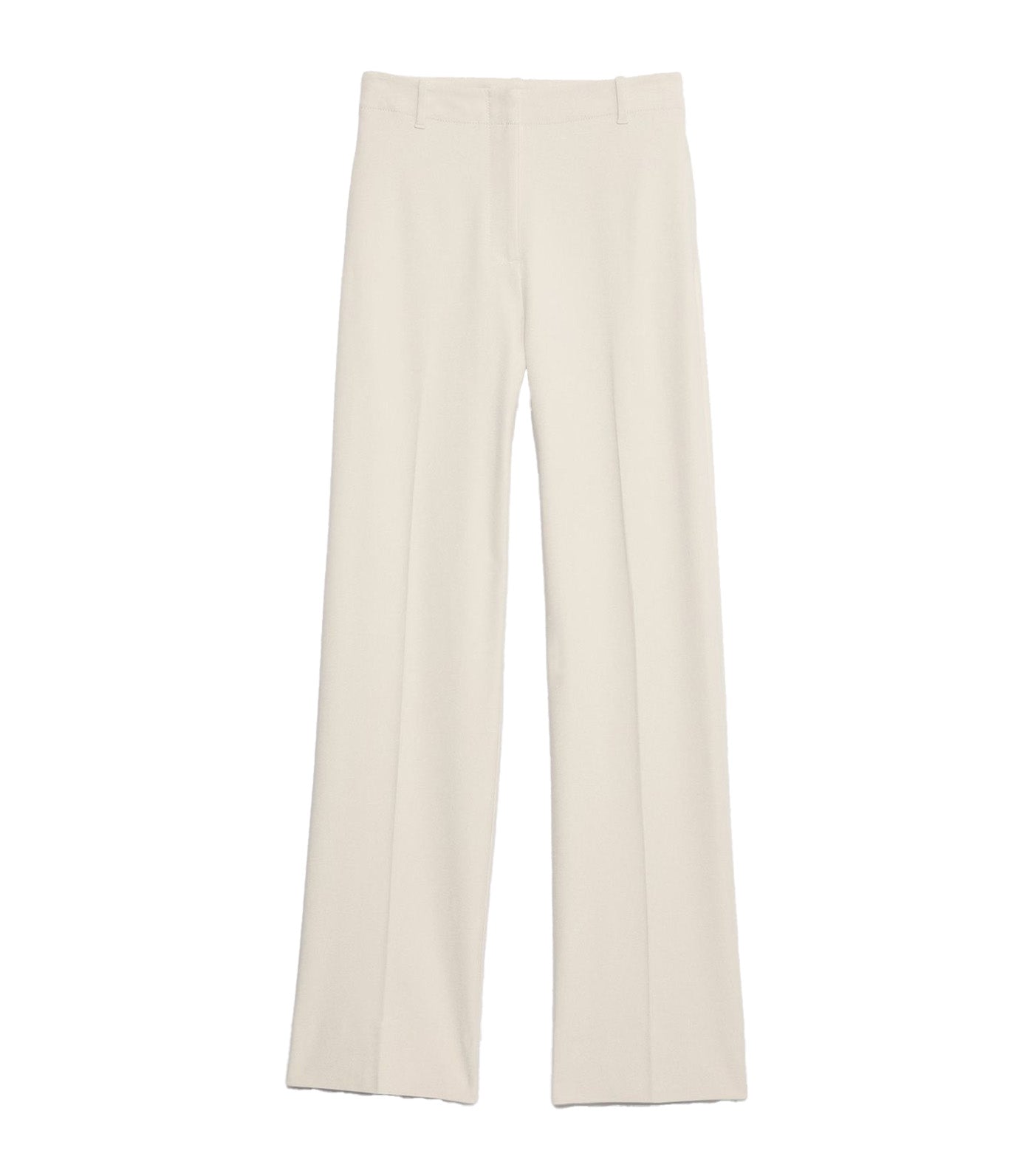 High-Rise Modern Straight Refined Pant