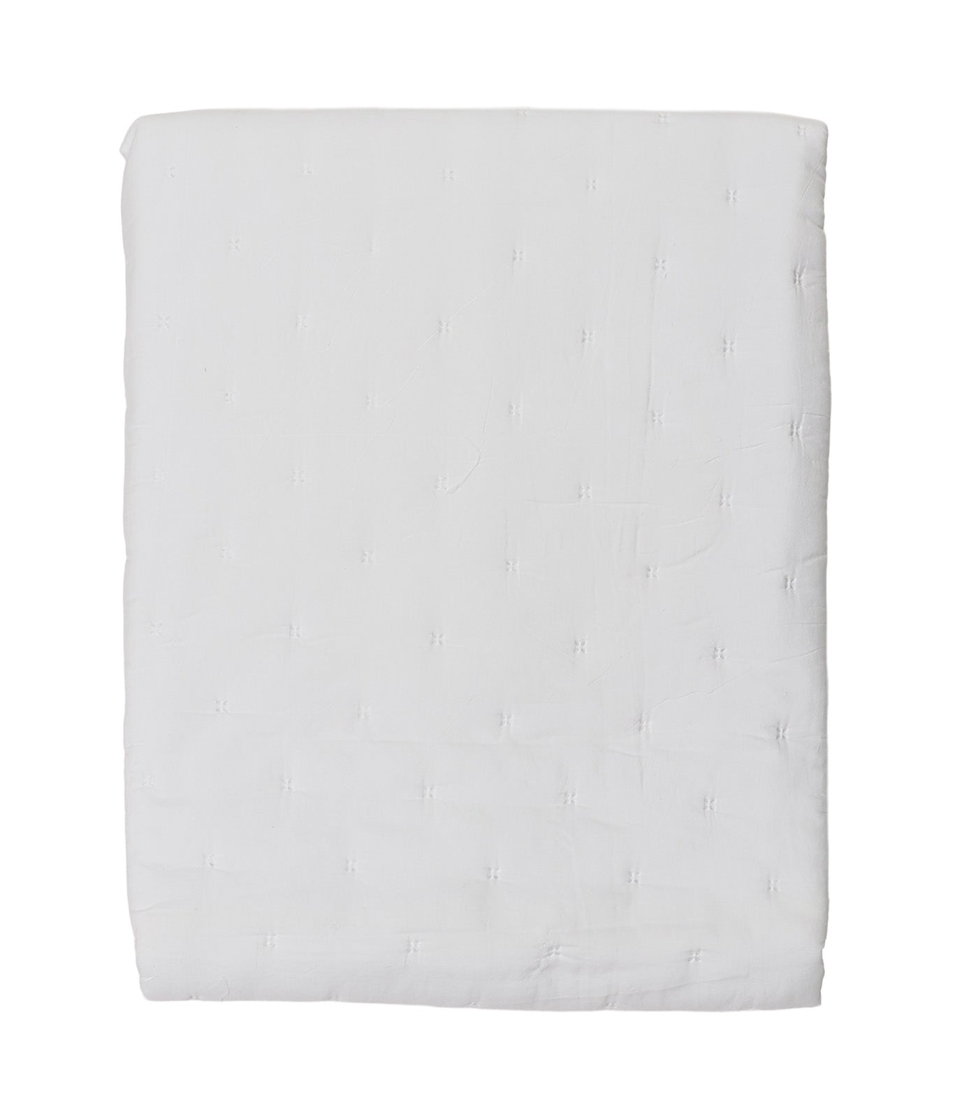 Vesper Quilt Set Full/Queen White