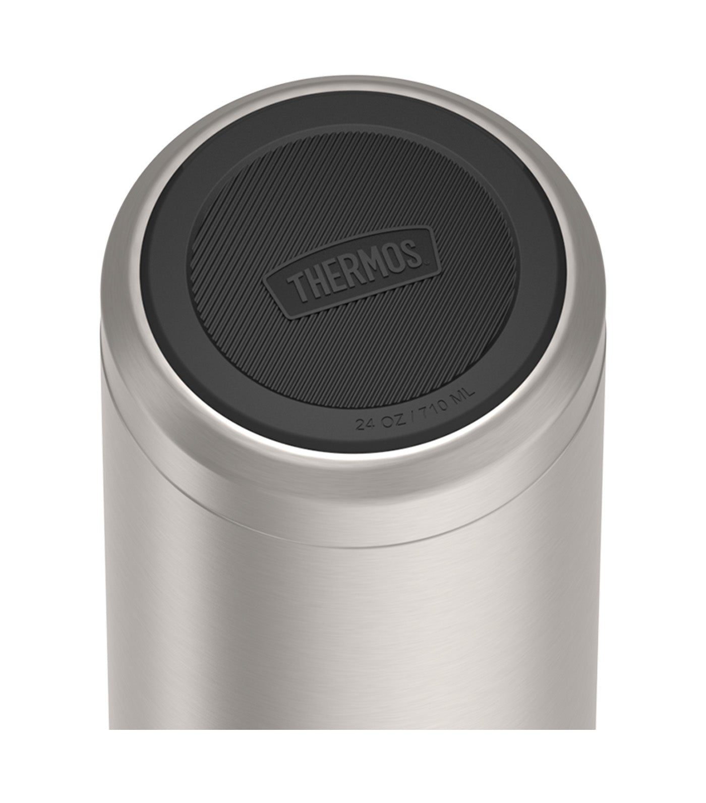 24oz (710ml) Icon™ Water Bottle with Screw Top Matte Stainless Steel