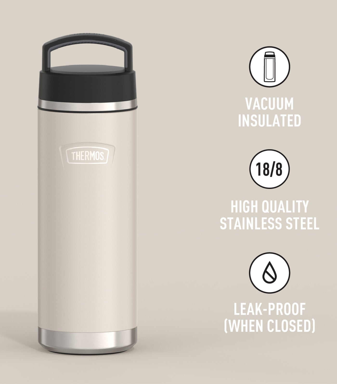 32oz (940ml) Icon™ Water Bottle with Screw Top