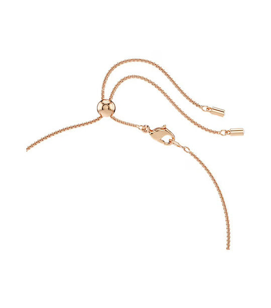 Constella Pendant Crystal Pearl, Round Cut, White, Rose Gold-Tone Plated