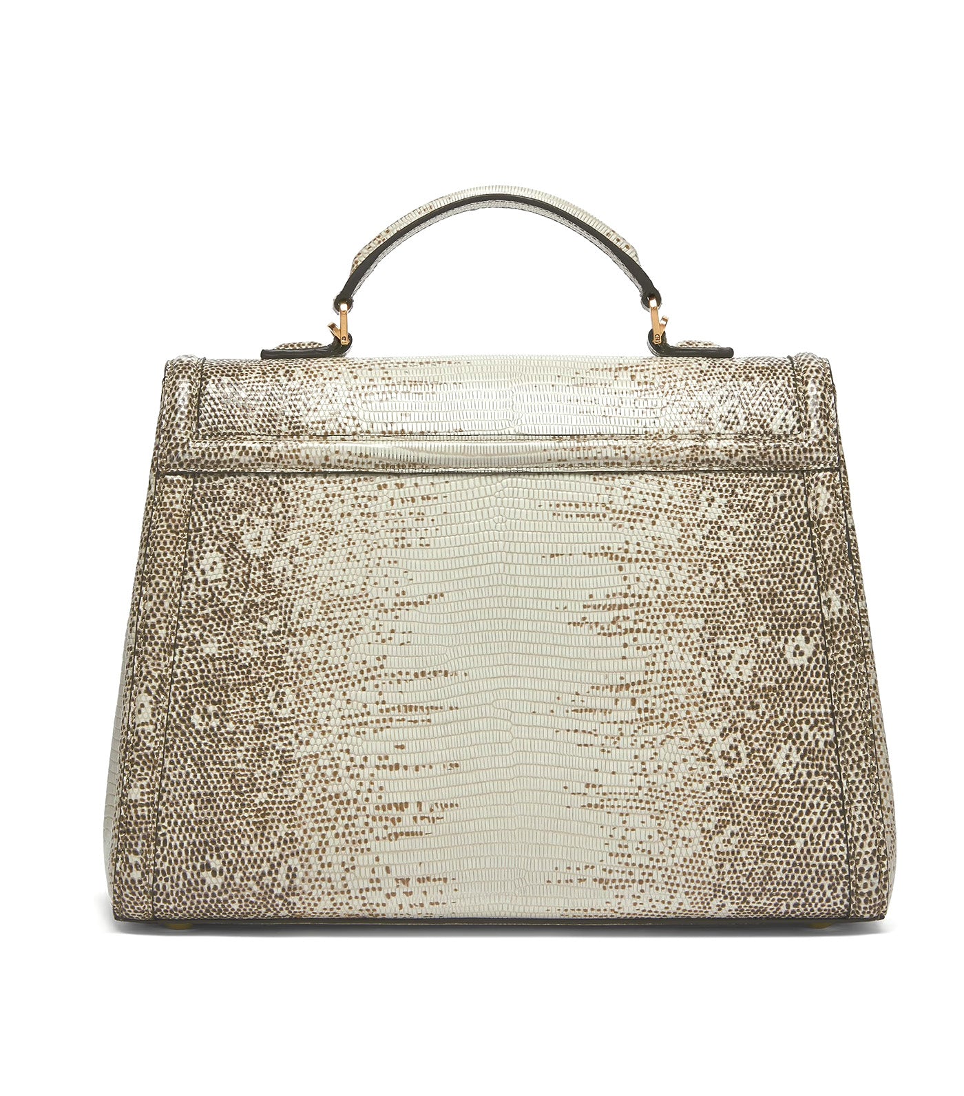 DeMellier Midi Paris Handbag Natural Lizard Effect