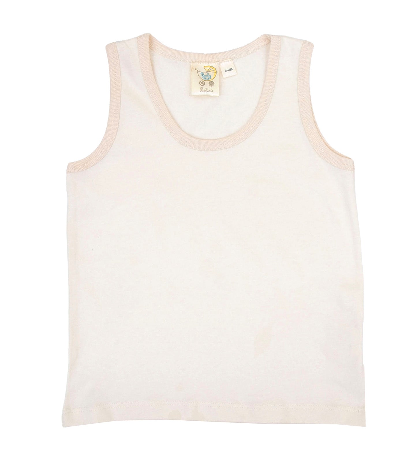 2pcs Sando - Organic Layettes Beige