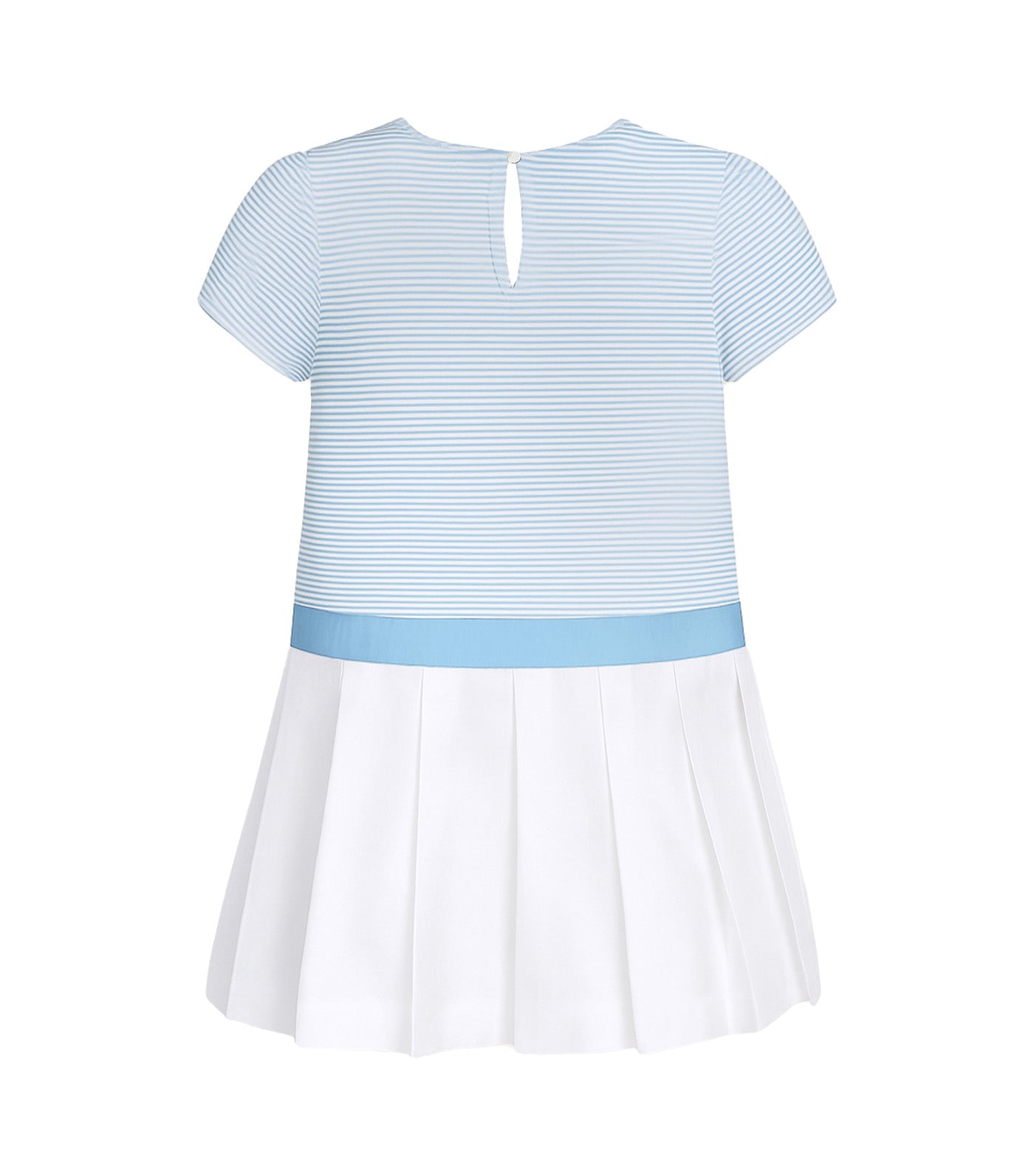 Odetta Girls Striped Drop Waist Dress