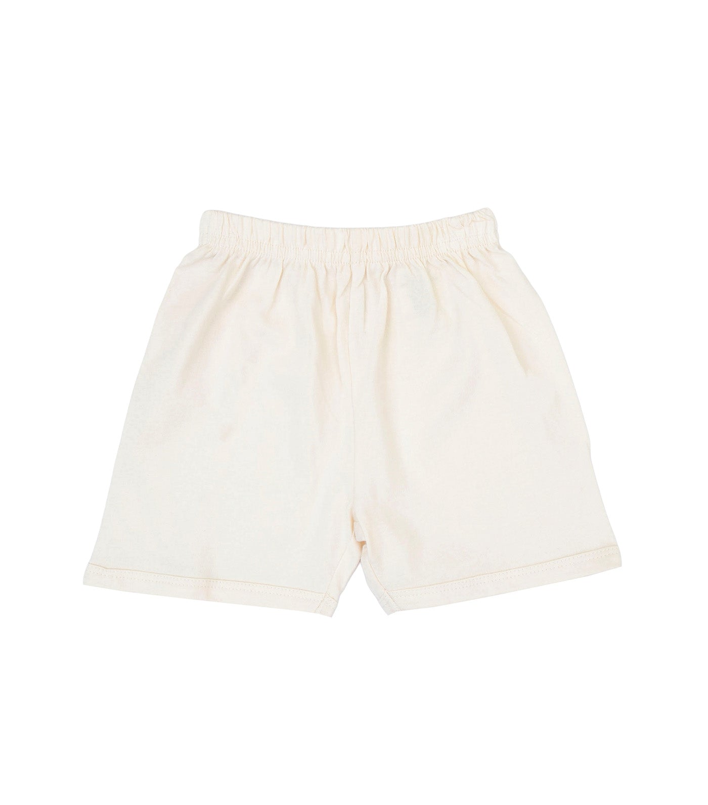 Organic Layette Shorts 2pcs Beige