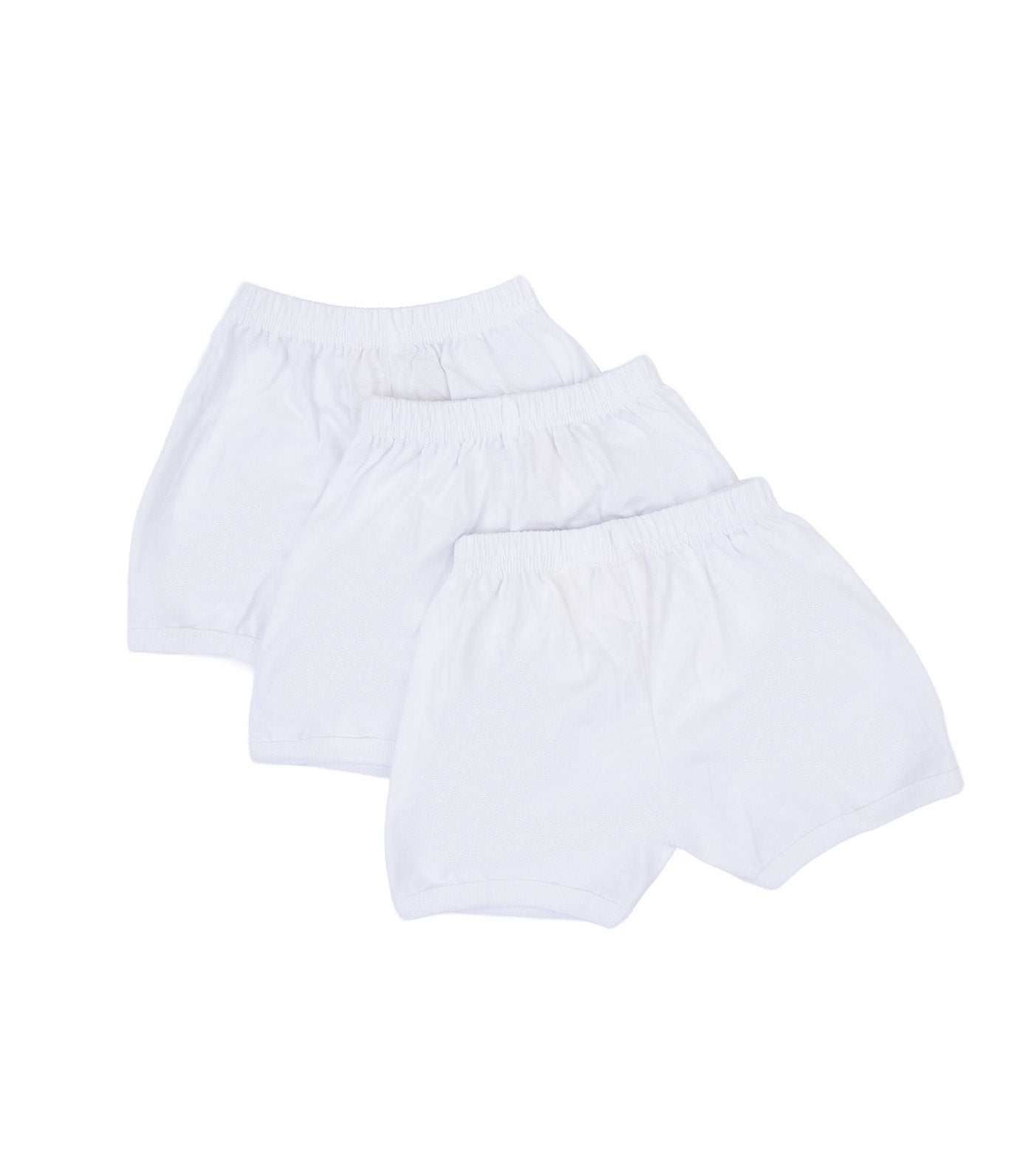 Baby Club Shorts 3-Piece Sanitized White
