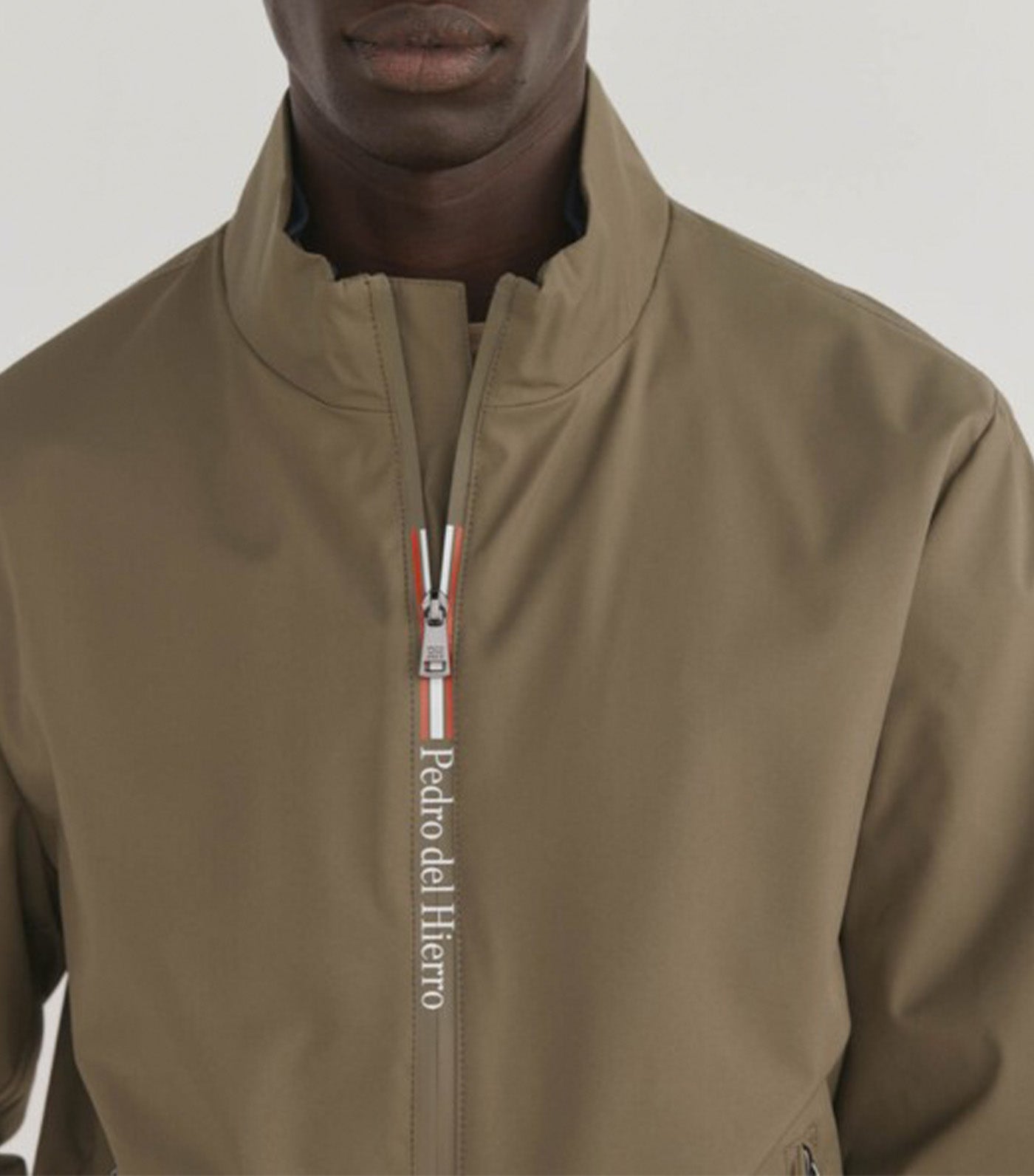 Pedro del Hierro Lightweight Technical Jacket Green