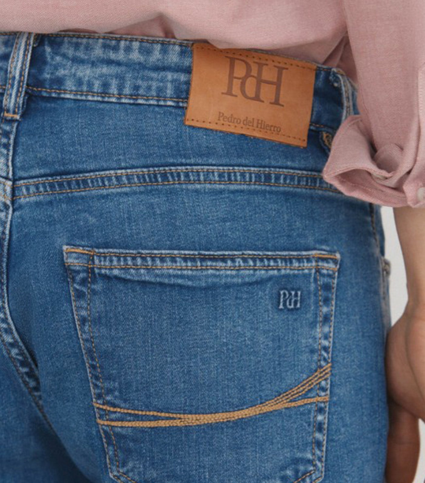 Premium Flex Regular Fit Jeans Medium Blue